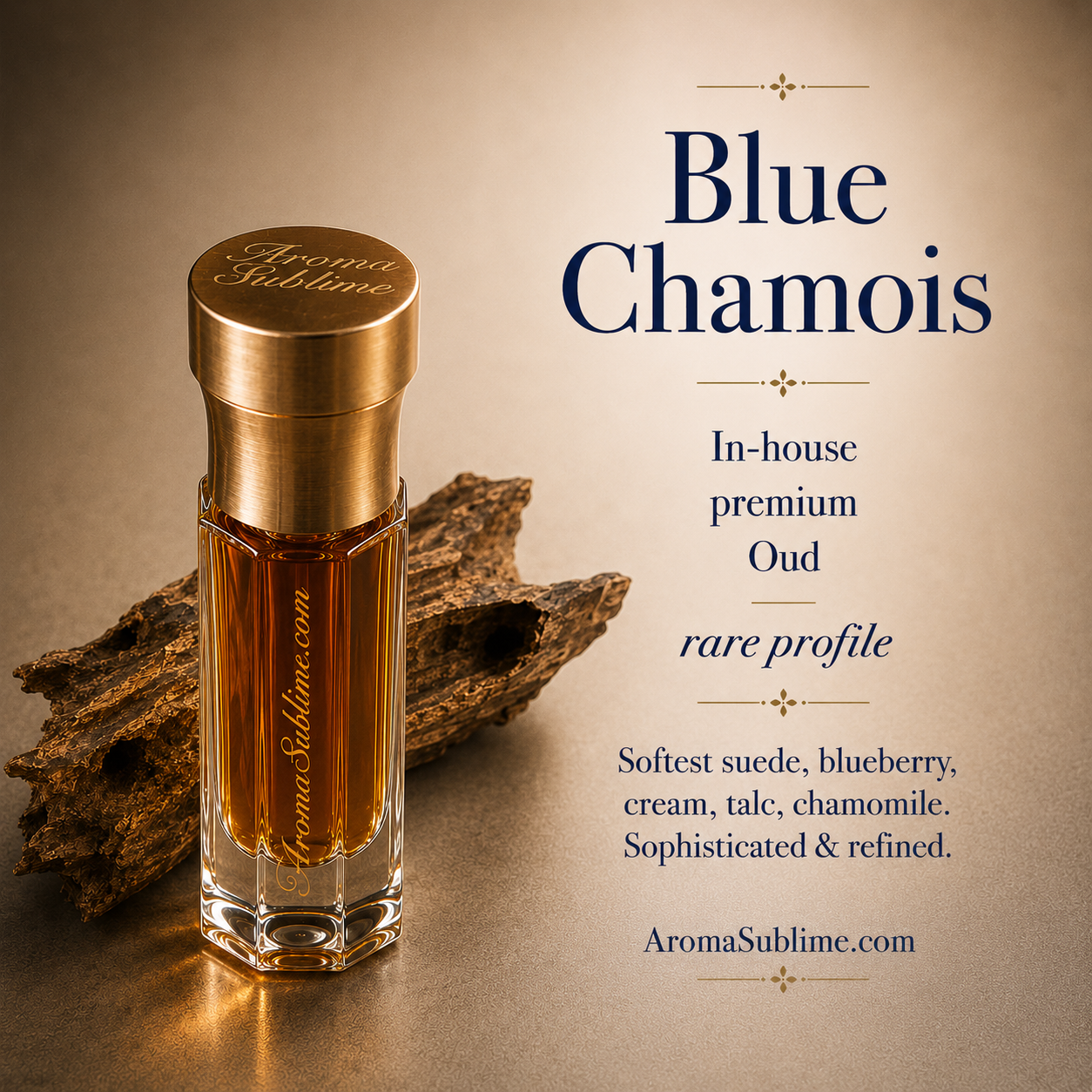 BLUE CHAMOIS OUD 2024 • in-house wild Oud • Quang Nam, Vietnam