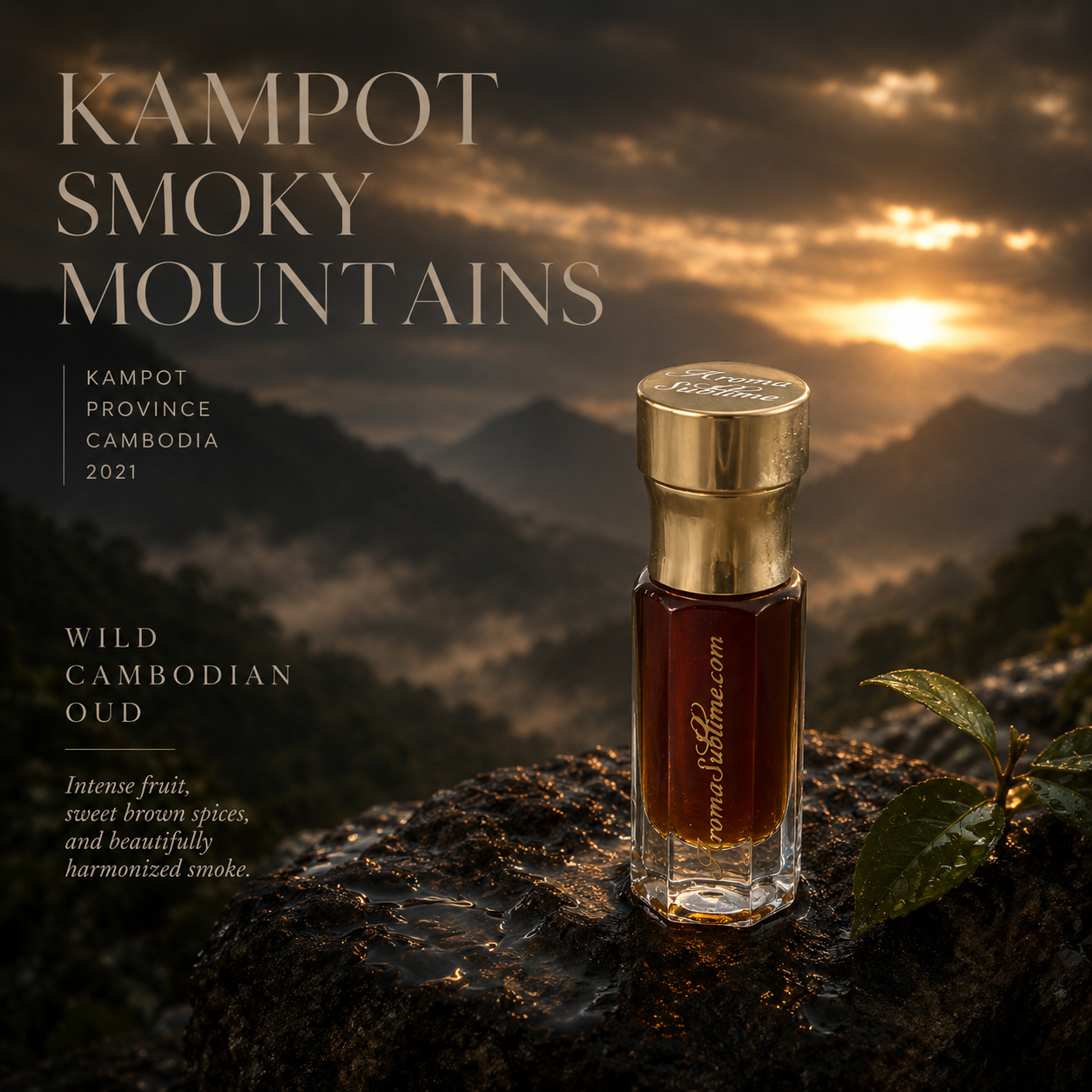 KAMPOT SMOKY MOUNTAINS 2021 • 100% wild Oud • Kampot Cambodia