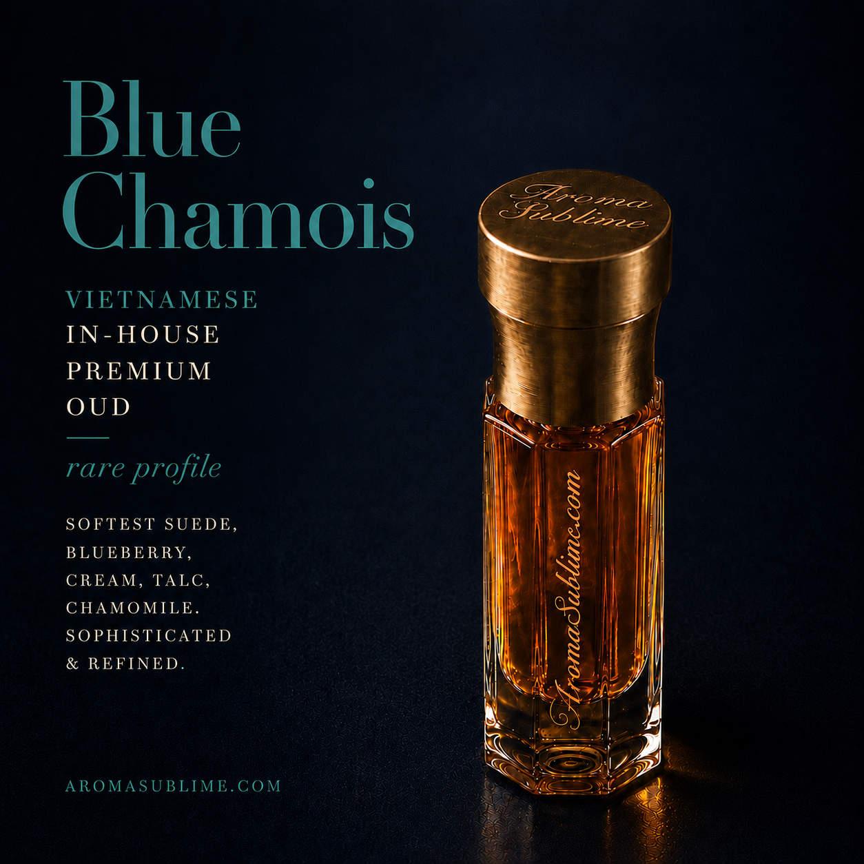 BLUE CHAMOIS OUD 2024 • in-house wild Oud • Quang Nam, Vietnam