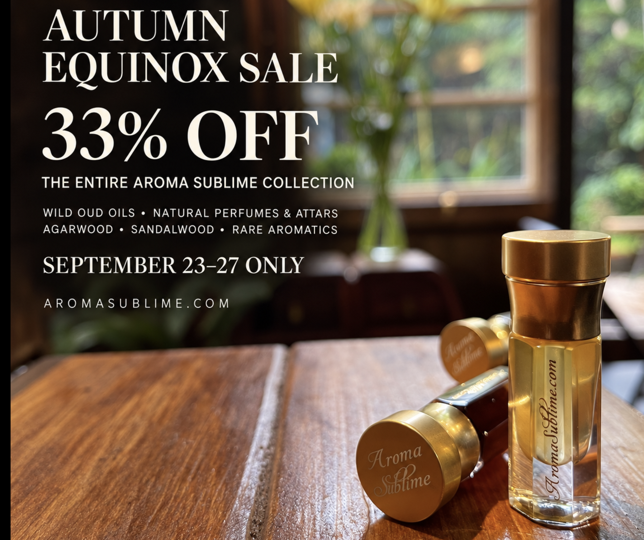Announcing the Autumn Equinox Sale…