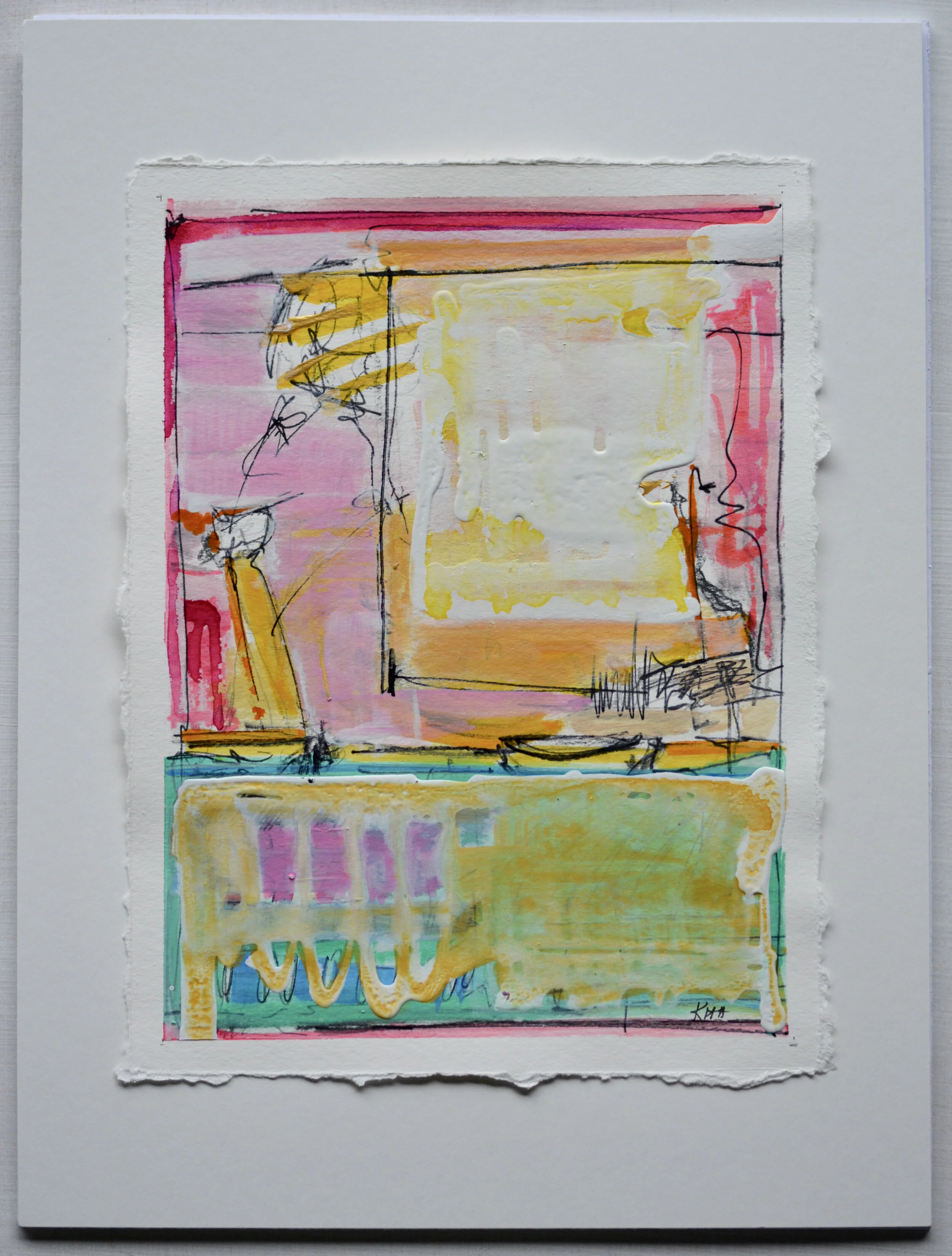 Clementine 9x12 Matted.JPG