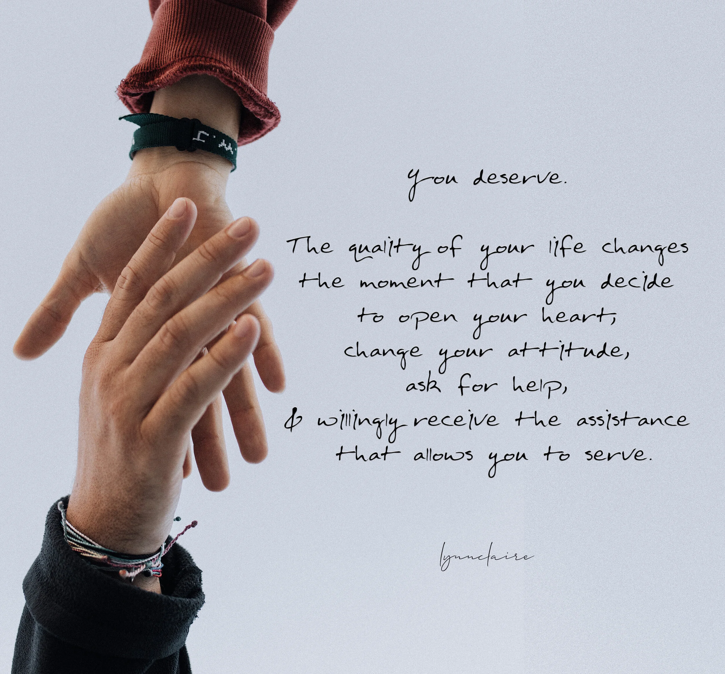 Deserving &amp; Serving