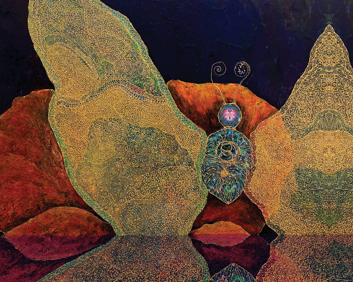 Waiting for my wings to dry…