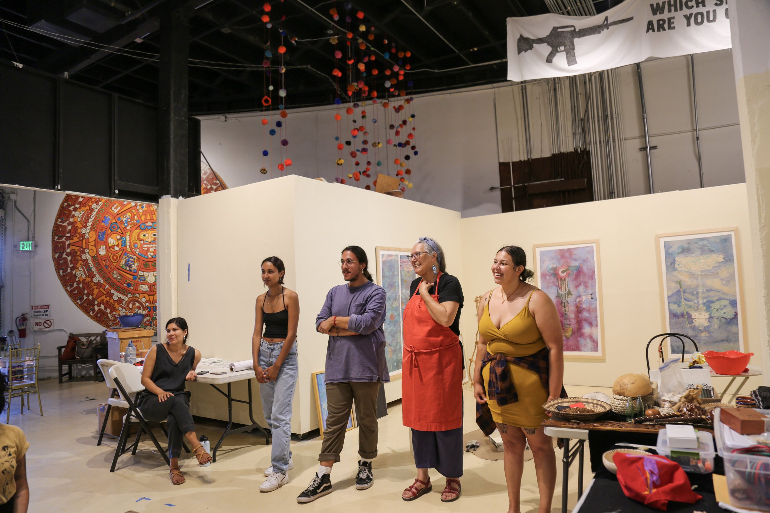 Fall 2022 - Teo(tl)ría Xicana Installation Process