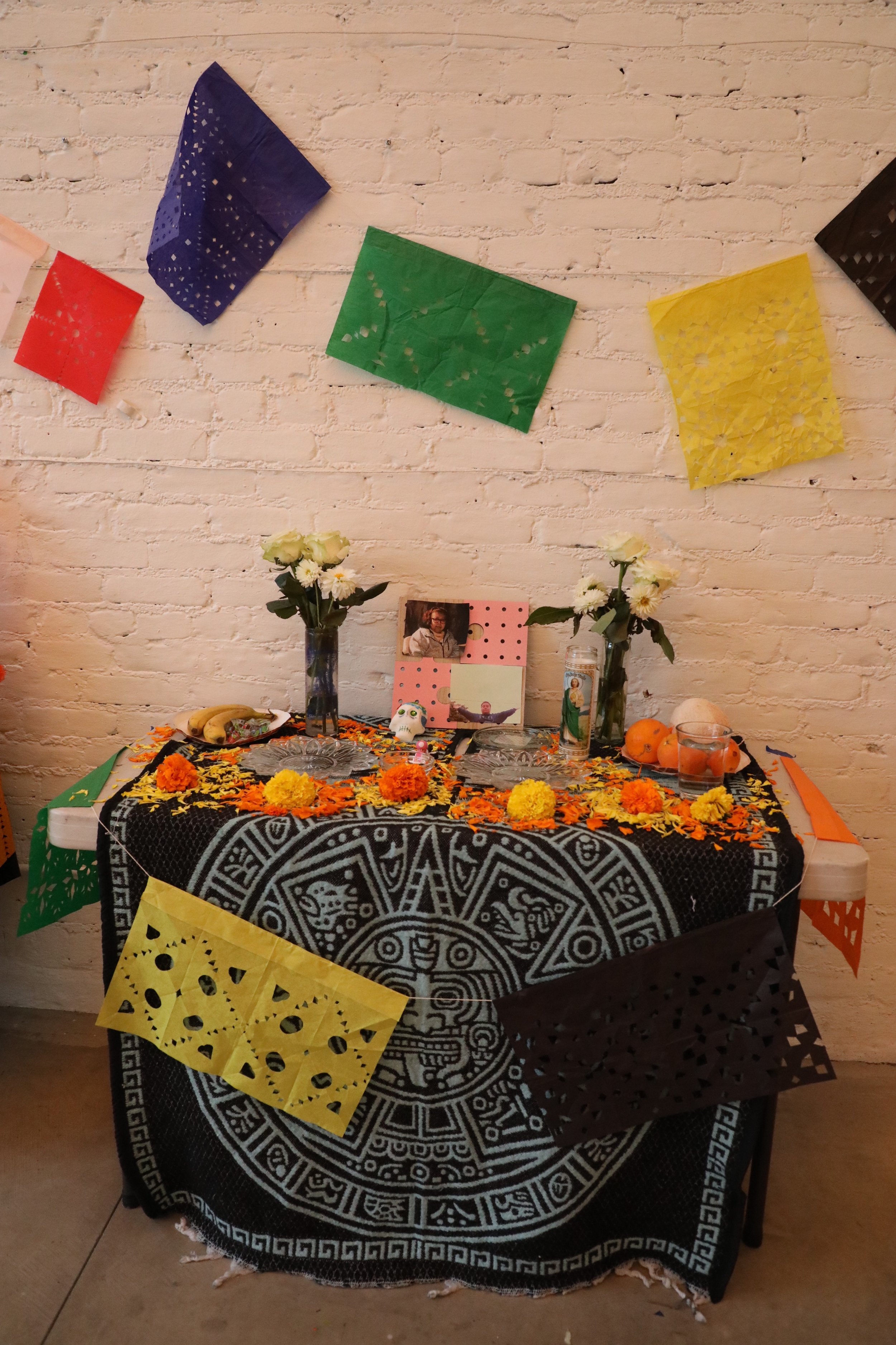 November 1, 2022. Día de Muertos Vigil at SB Community Arts Workshop