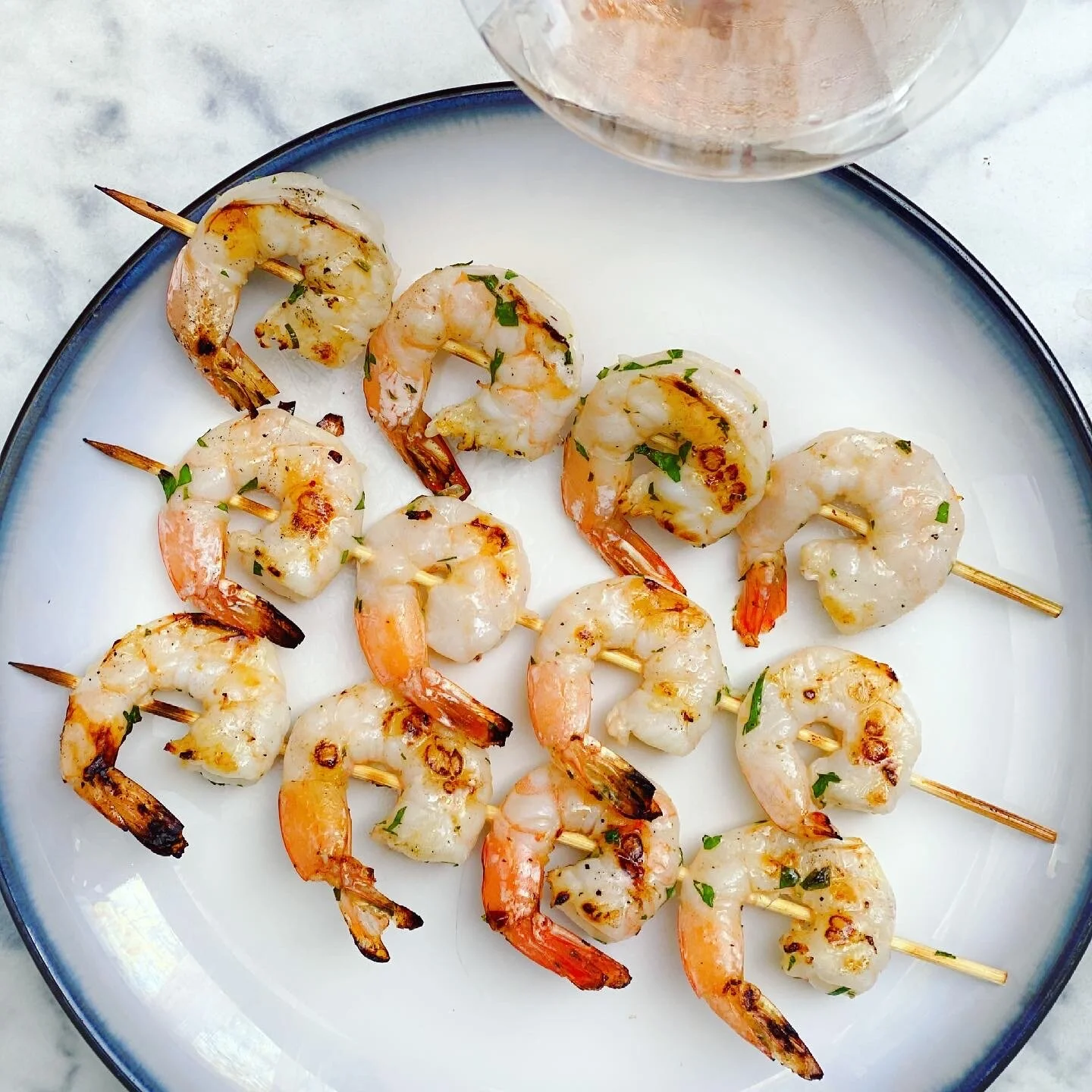 Grilled Garlic Shrimp