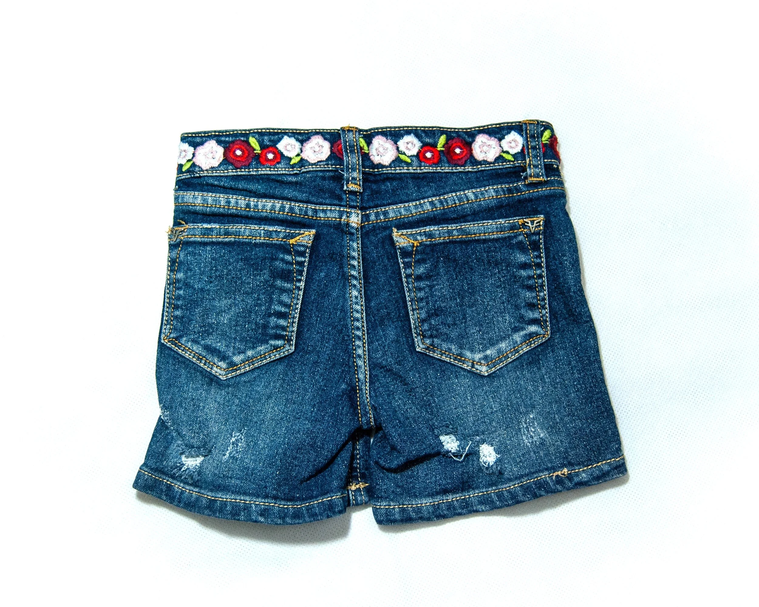 Vigoss Denim Flower Shorts- Size 5 