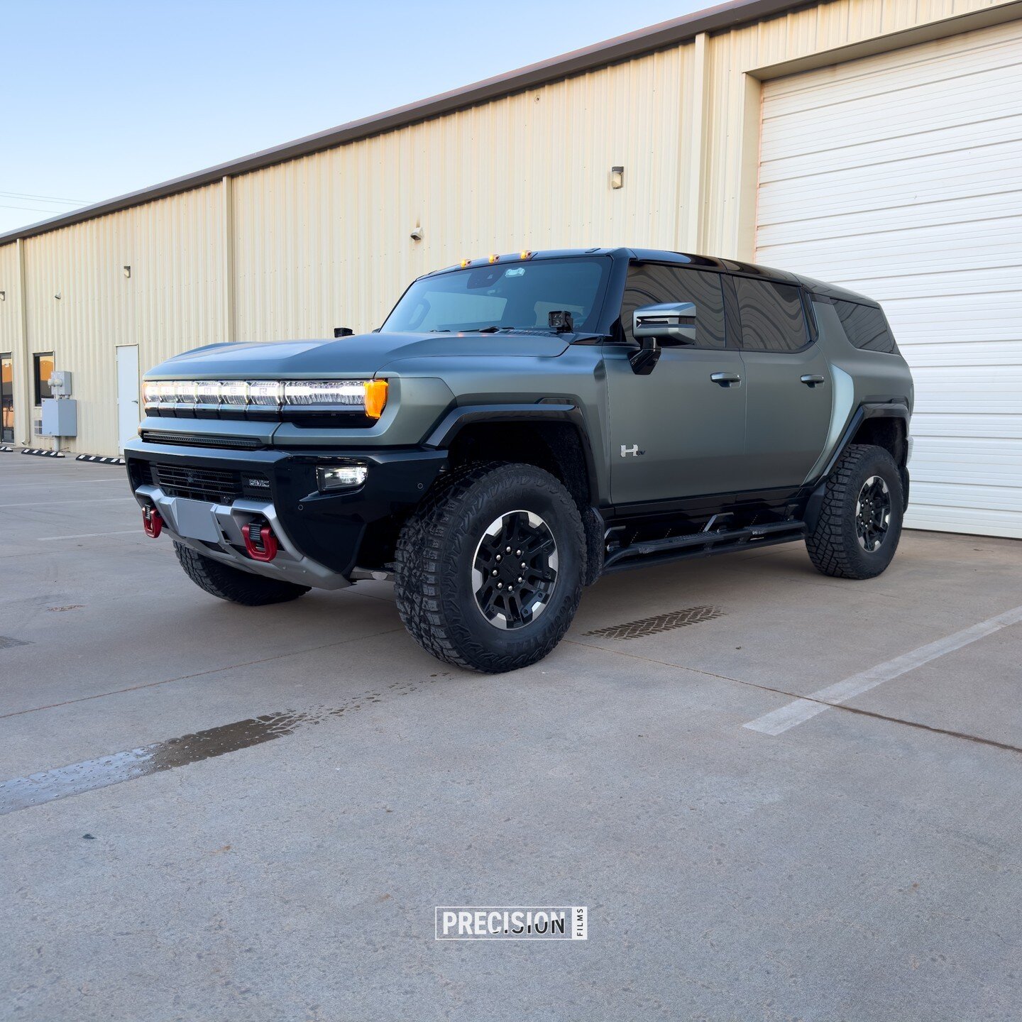 These new EV Hummers are MONSTERS! This bad dude received full front matte PPF, Window Tint, Escort radar install, clearplex windshield protection, plus black vinyl accents 🔥🔥

#precisionfilms #hummer #evhummer #okc #tint #wraps