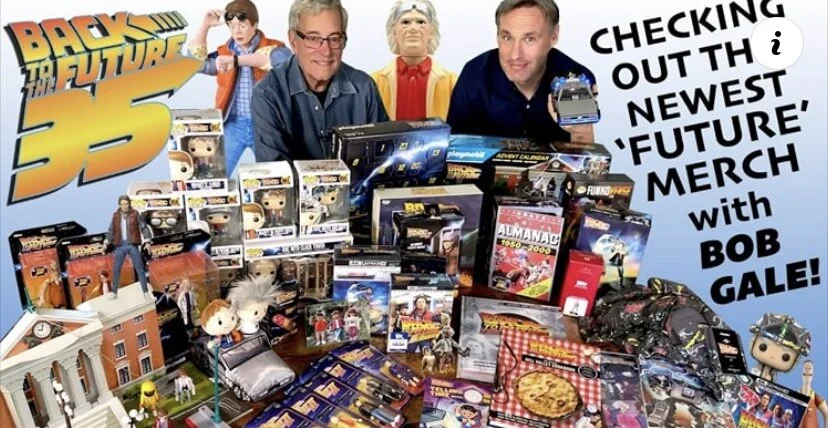 Back to the Future 35th Anniversary merchandise with Bob Gale