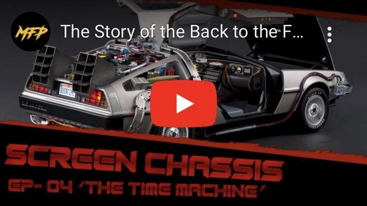 The story of the Screen used Delorean Chassis used in Back to the Future