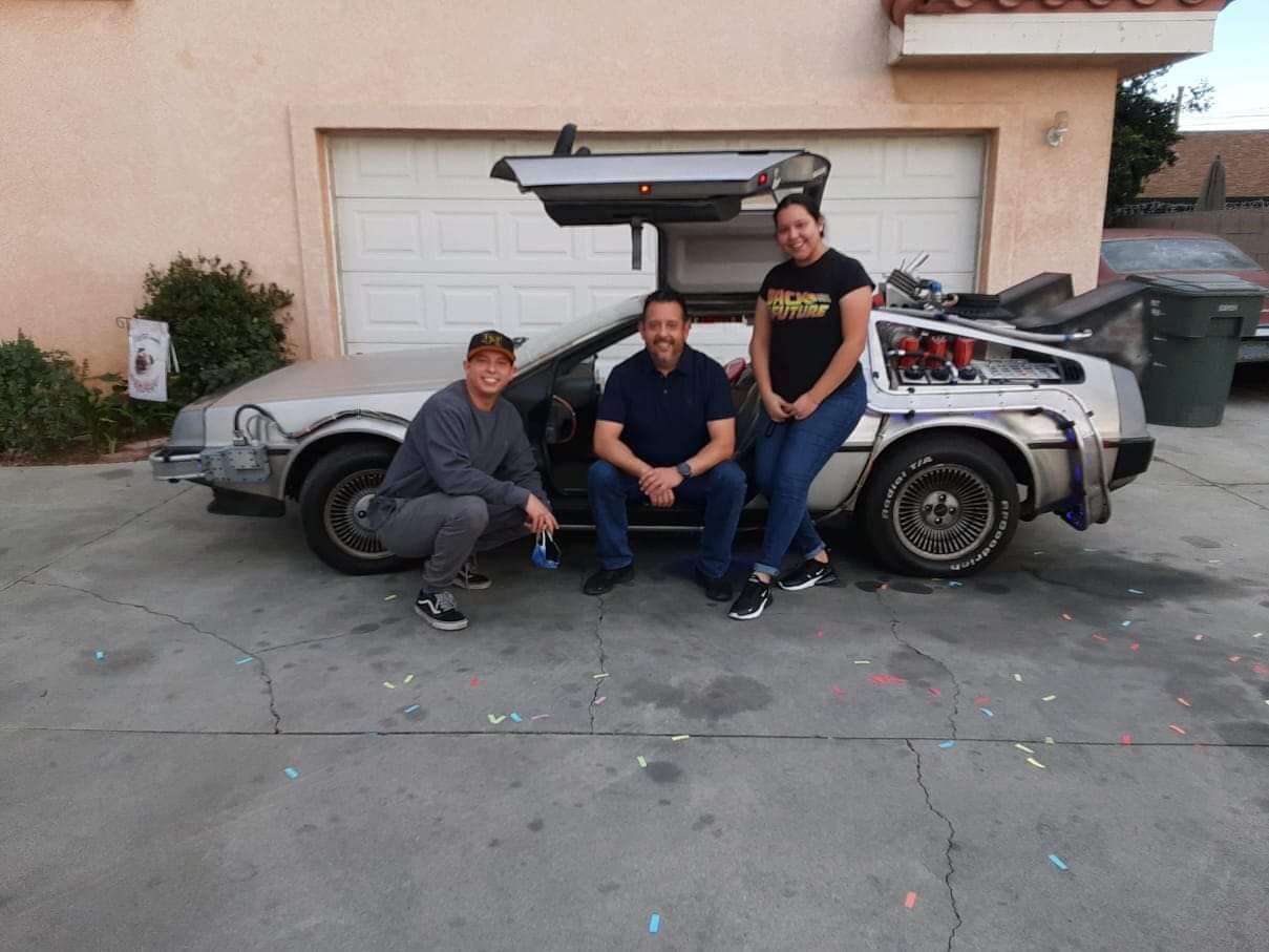 Delorean Rental Packages — Delorean Time Machine Rental