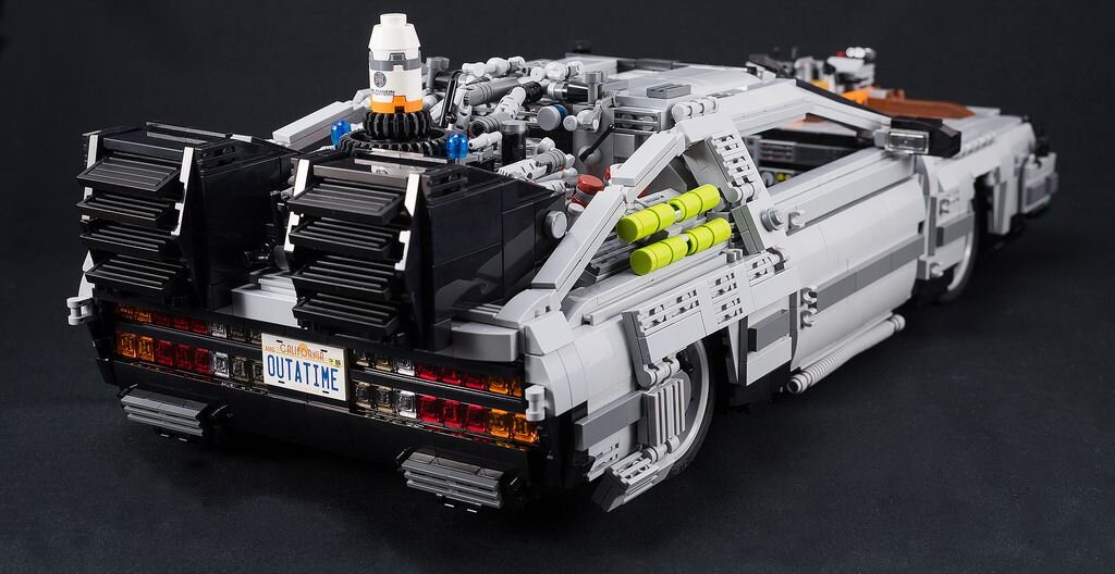 LEGO set to release Large Scale Back to the Future Delorean Time