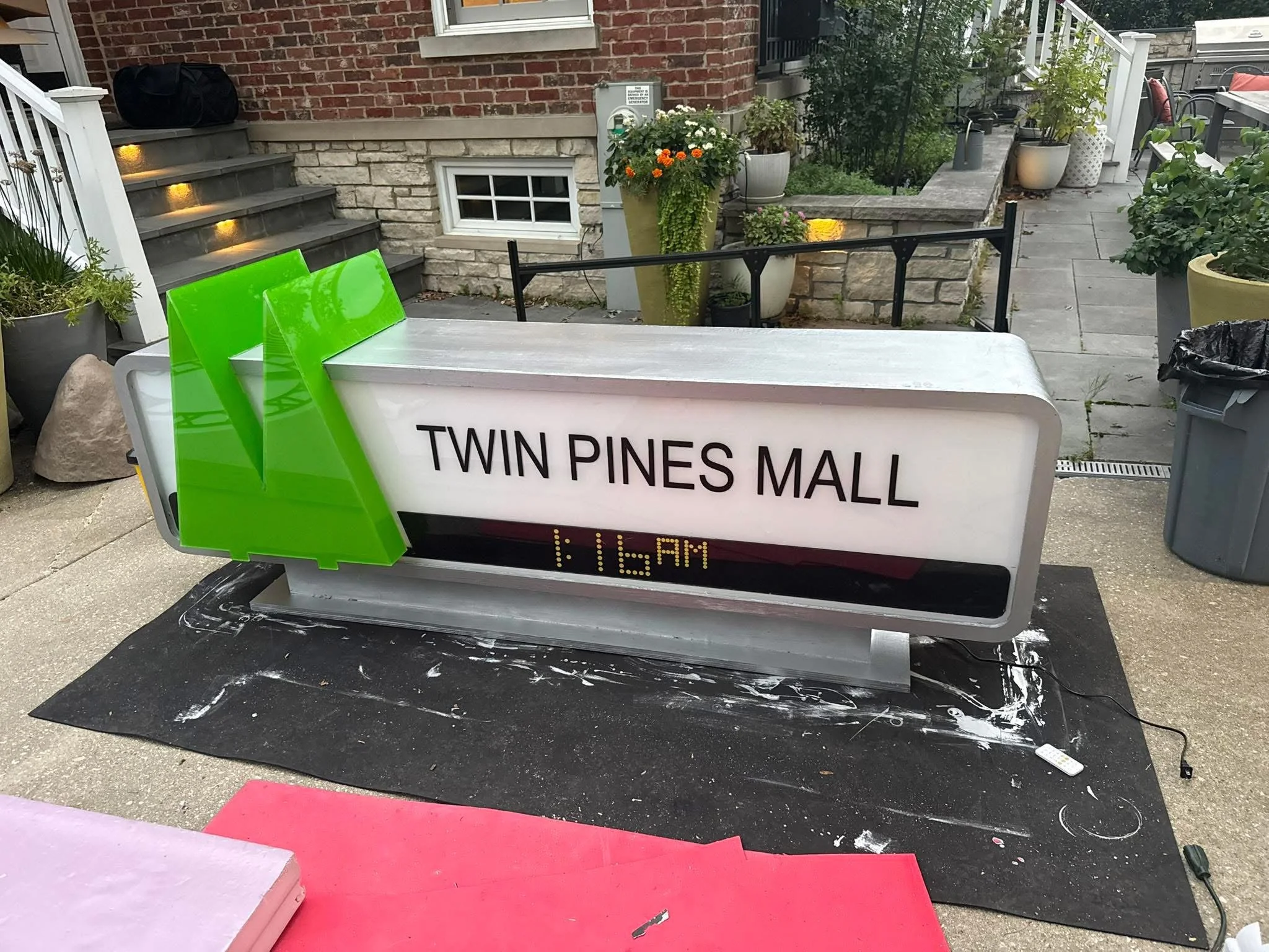 Great Scott! The Twin Pines Mall Sign and Hill Valley Clock Tower Are Now Available to Rent!