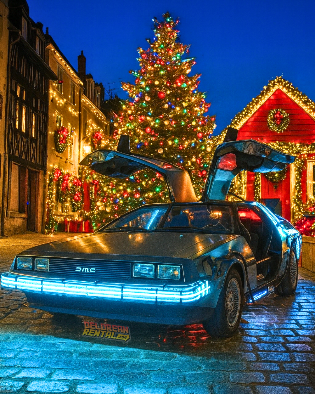 The Ultimate Christmas Flex: Why Renting a DeLorean Time Machine Beats Every Other Gift This Year