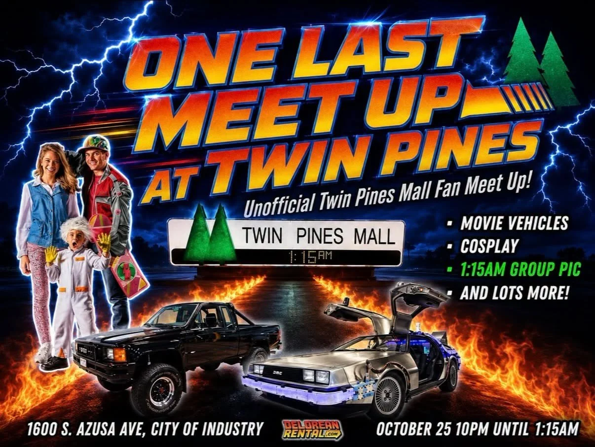 Back to the Future Twin Pines Mall Fan Meet Up 2026! IT'S HAPPENING!