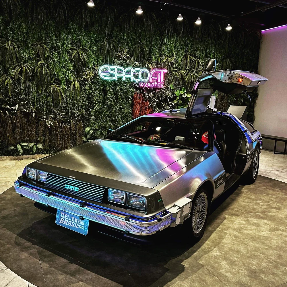 São Paulo, Brazil — Delorean Time Machine Rental
