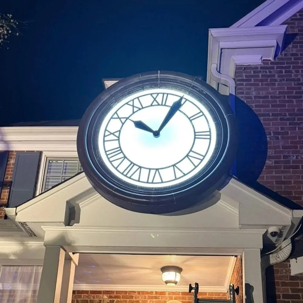 Great Scott! The Twin Pines Mall Sign and Hill Valley Clock Tower Are ...