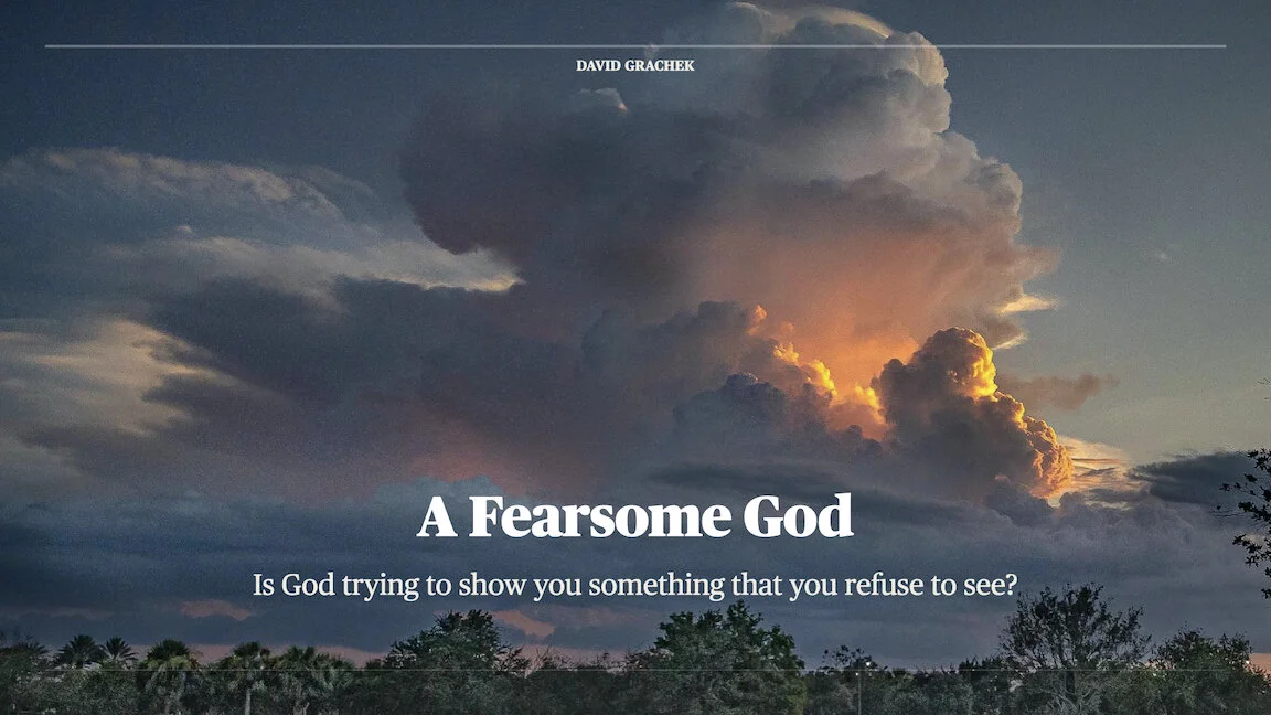 David Grachek - A Fearsome God (Copy)