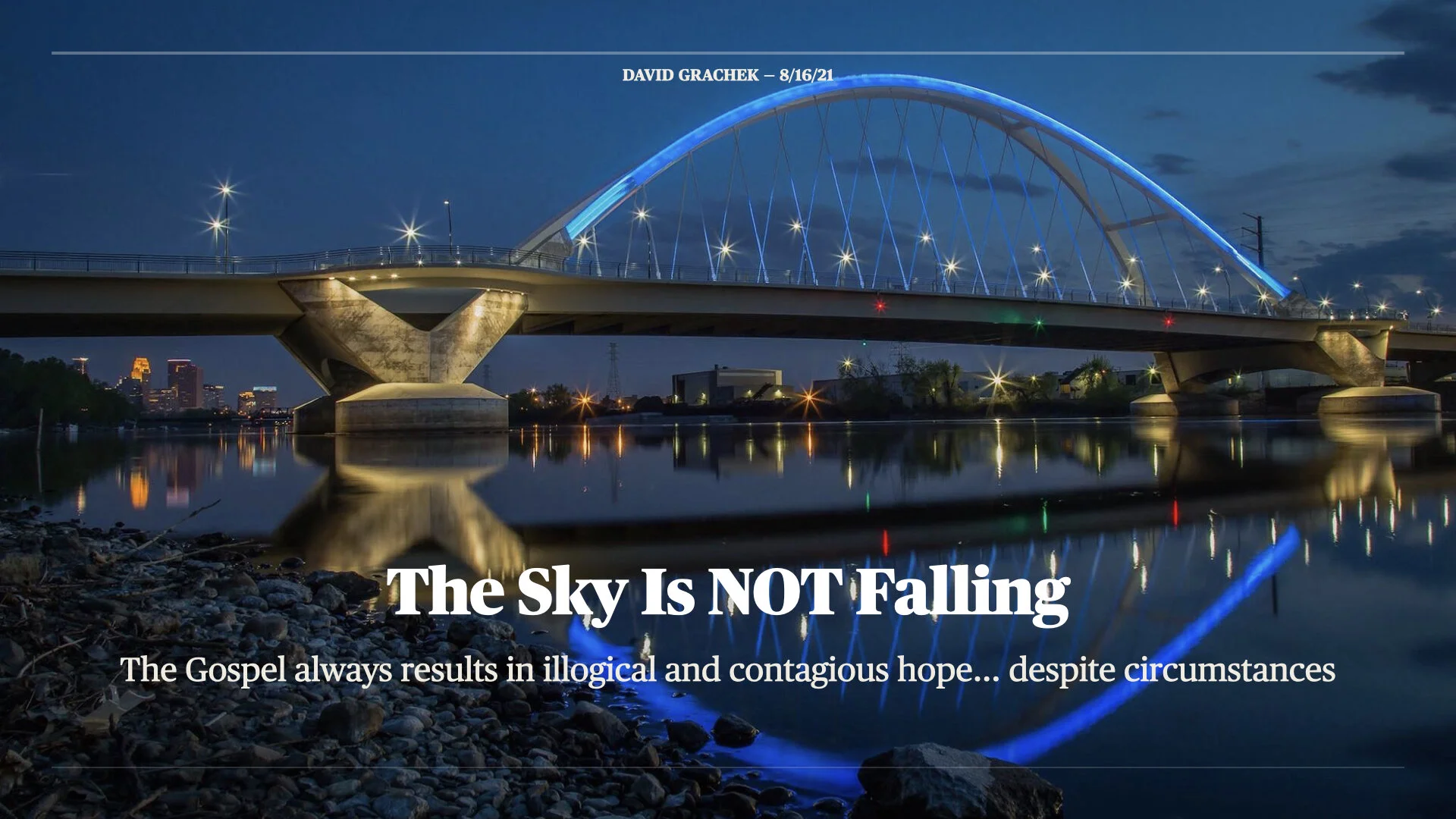 David Grachek - The Sky Is NOT Falling (Copy)