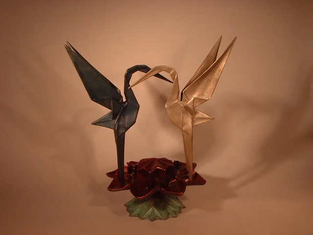 Love Dance Blue Red Silver Green