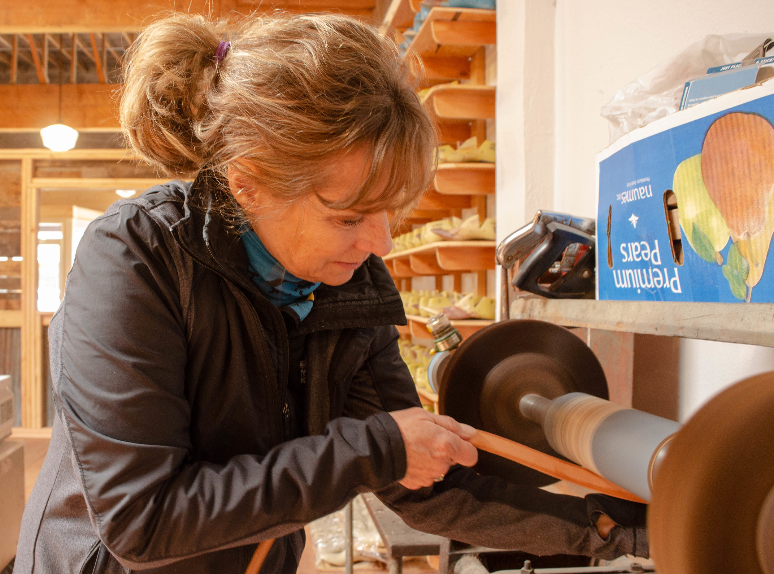 Alden's School of Leather Belt Class in Burns, Oregon