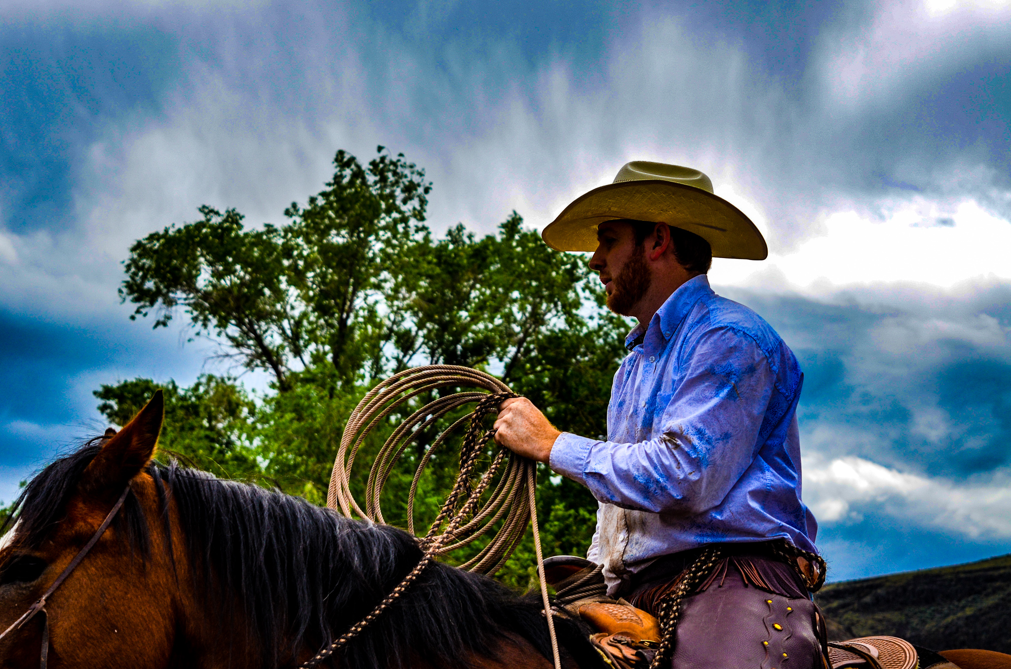 Tim Alden at a local branding