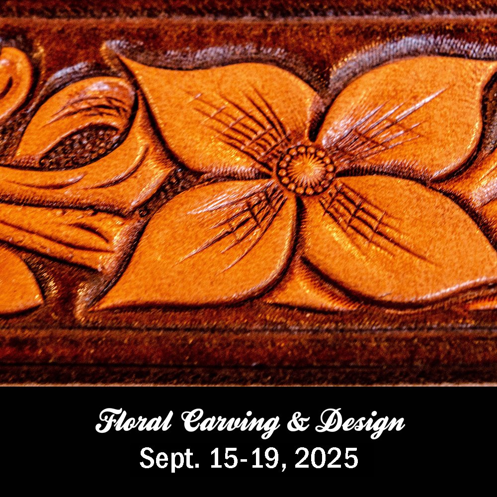 September 15-19, 2025 Floral Carving & Design - $1650 ($825 deposit)