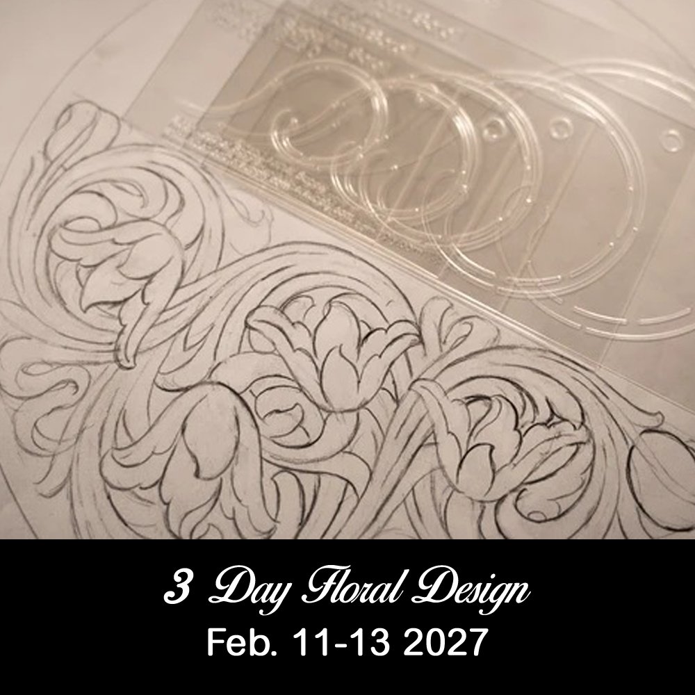 Feb. 11-13, 2027 3-Day Floral Design- $825 ($412.50 Deposit)