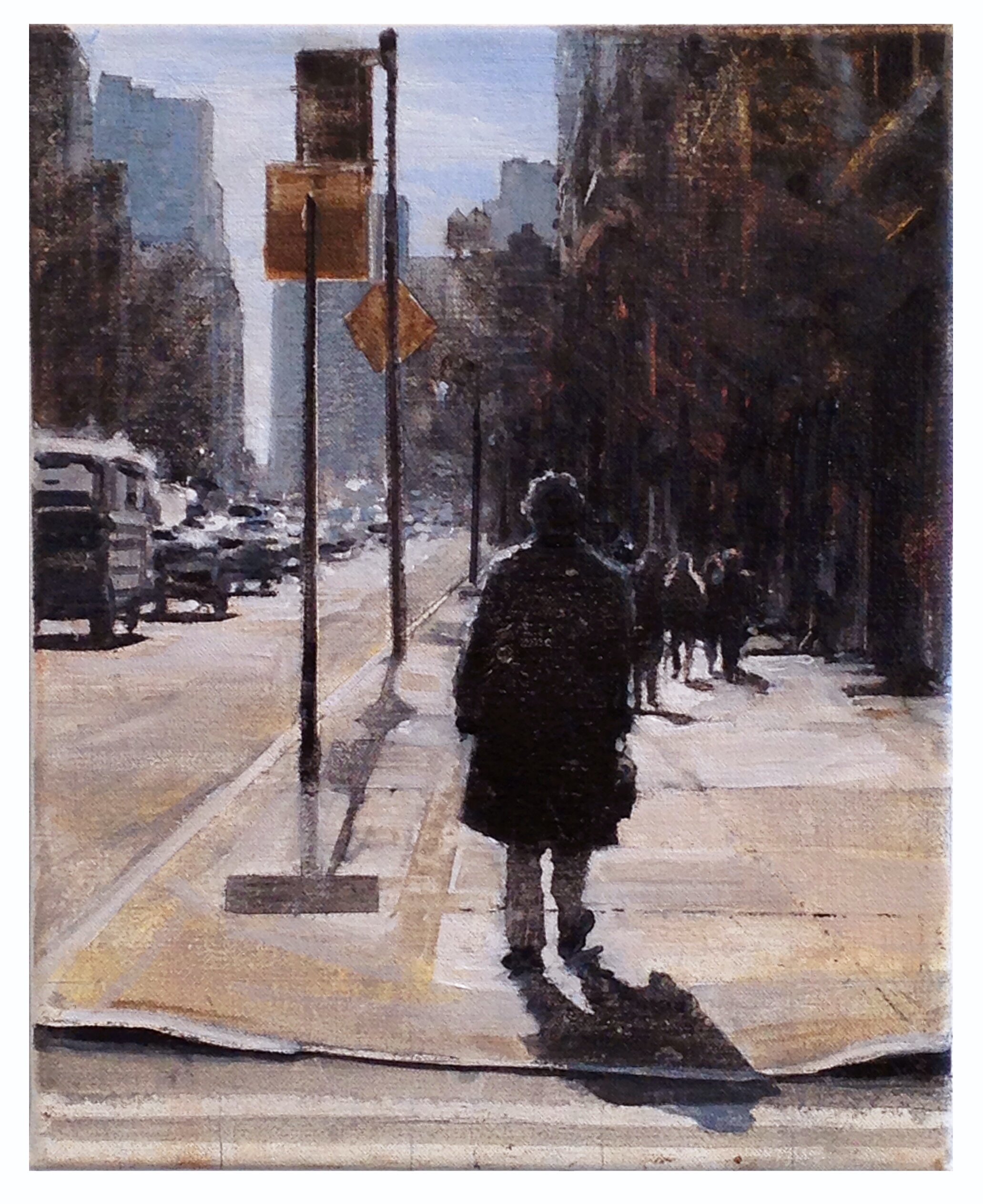  Astor Place 2 12 x 9.5 inches Oil on linen 2018 