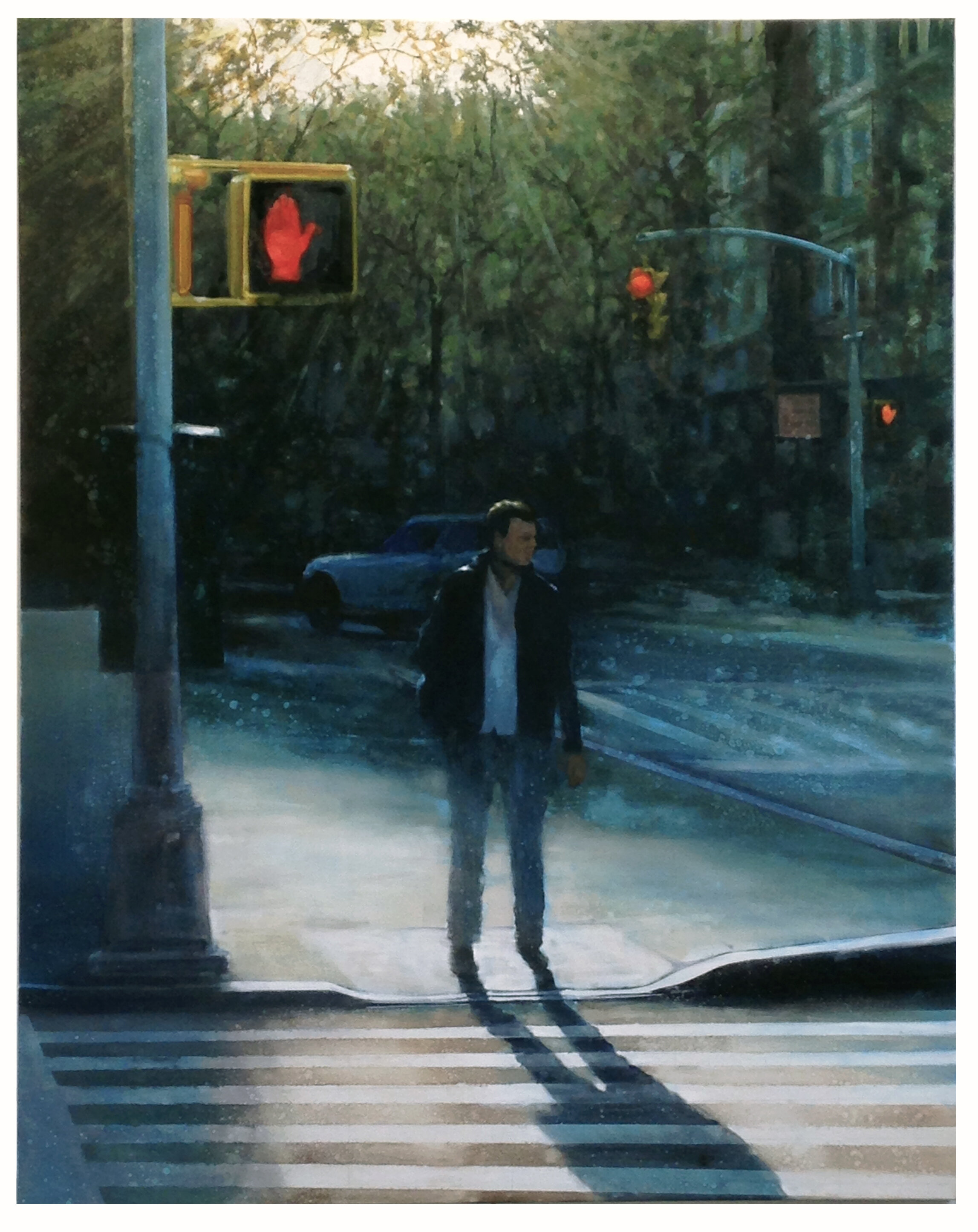  West Village Light 57 x 45 inches Oil on linen 2018 