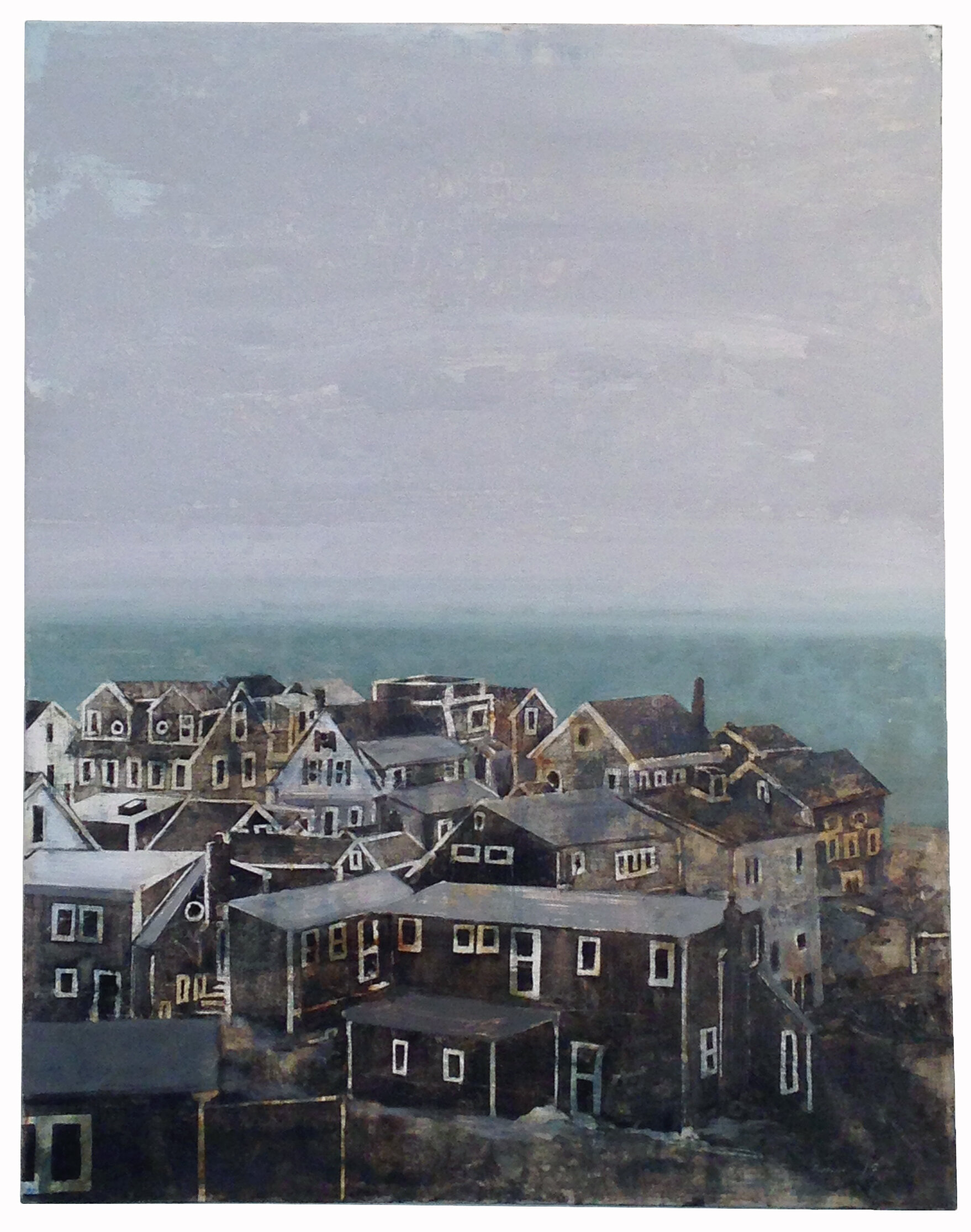  Provincetown Winter 24 x 19 inches Oil on linen 2017 