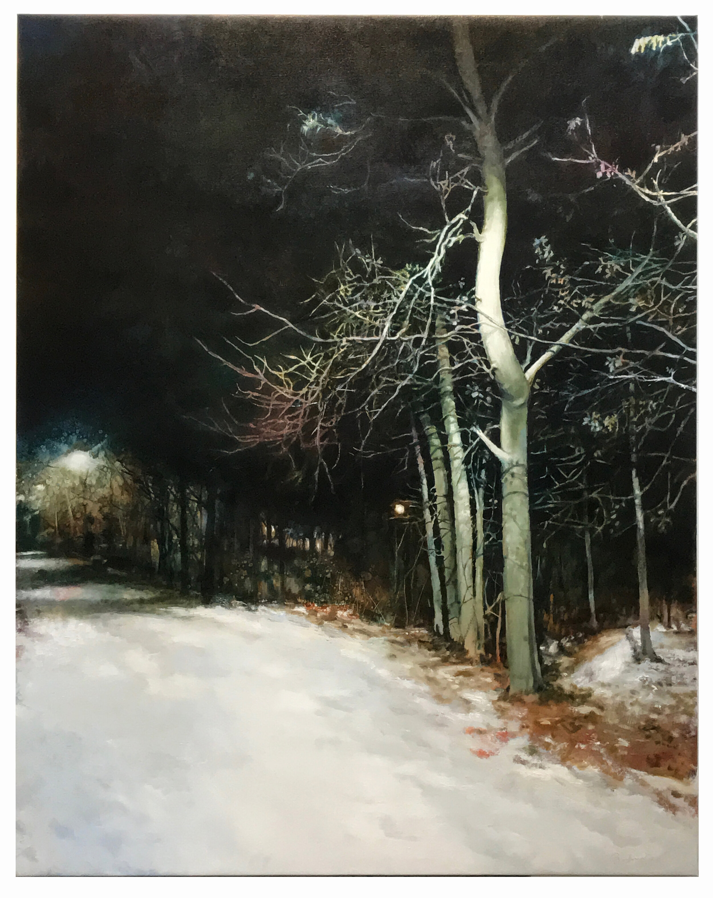  Winter 2 57 x 45 inches (145x115 cm) Oil on linen 2018 