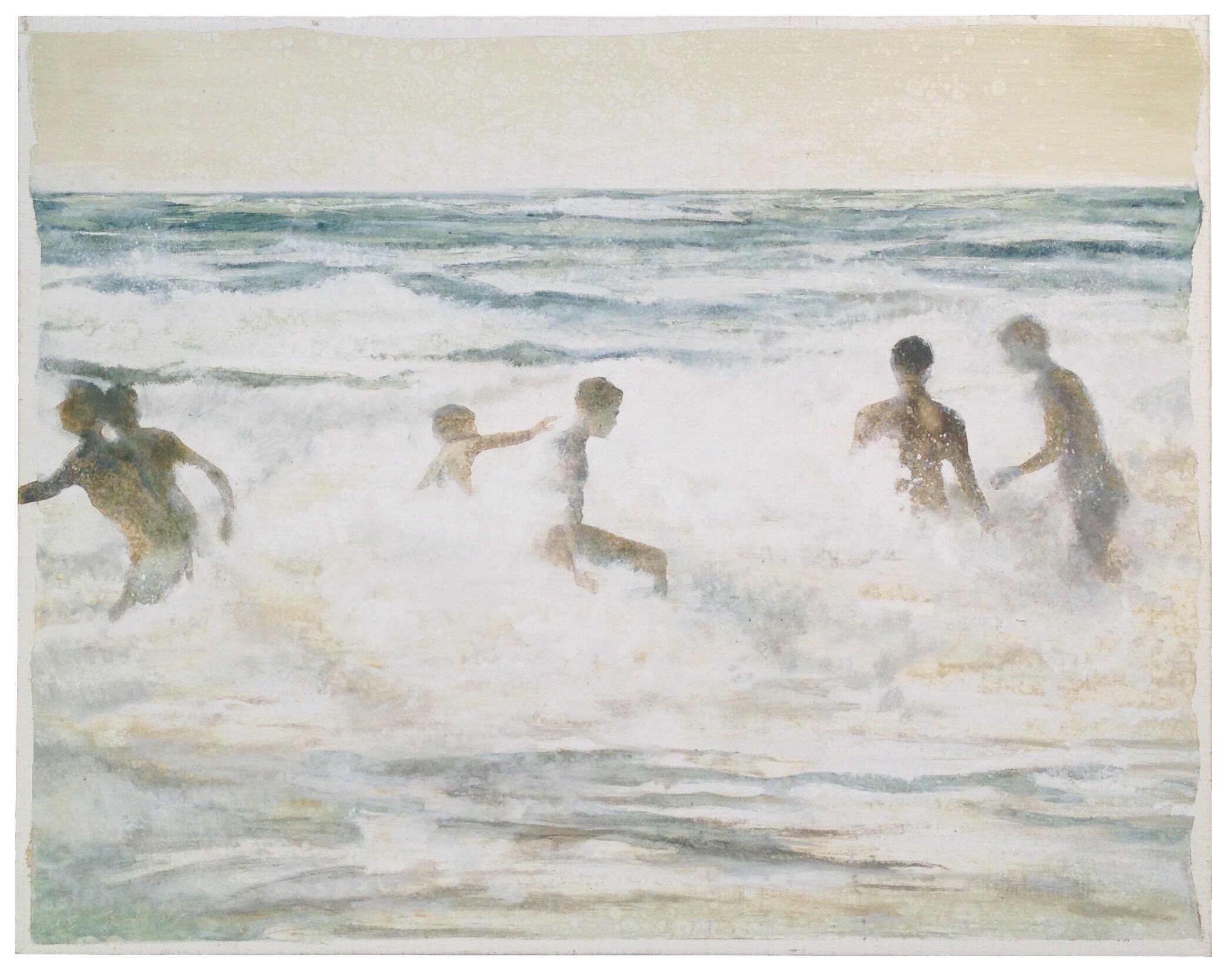  In the Surf 19 x 24 inches Oil on linen 2015 