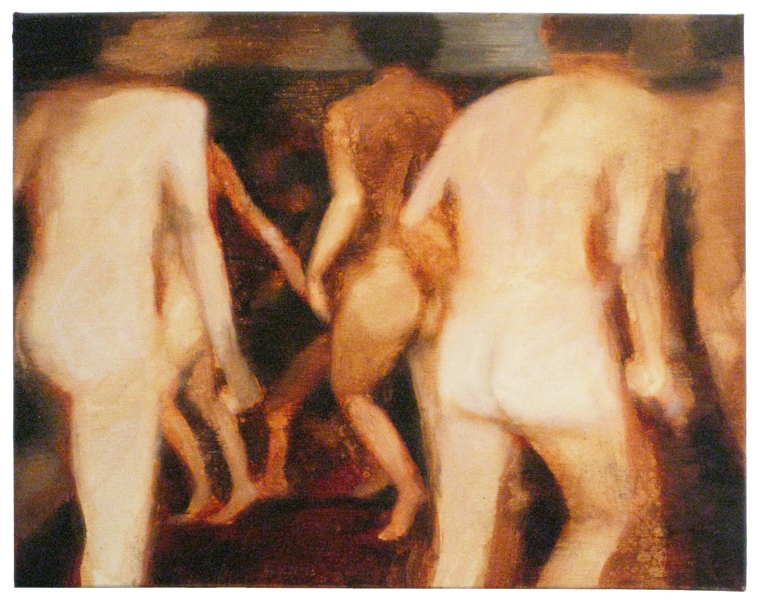  Dancers 2 11x14 inches (28x35.5 cm) Oil on linen 2014 