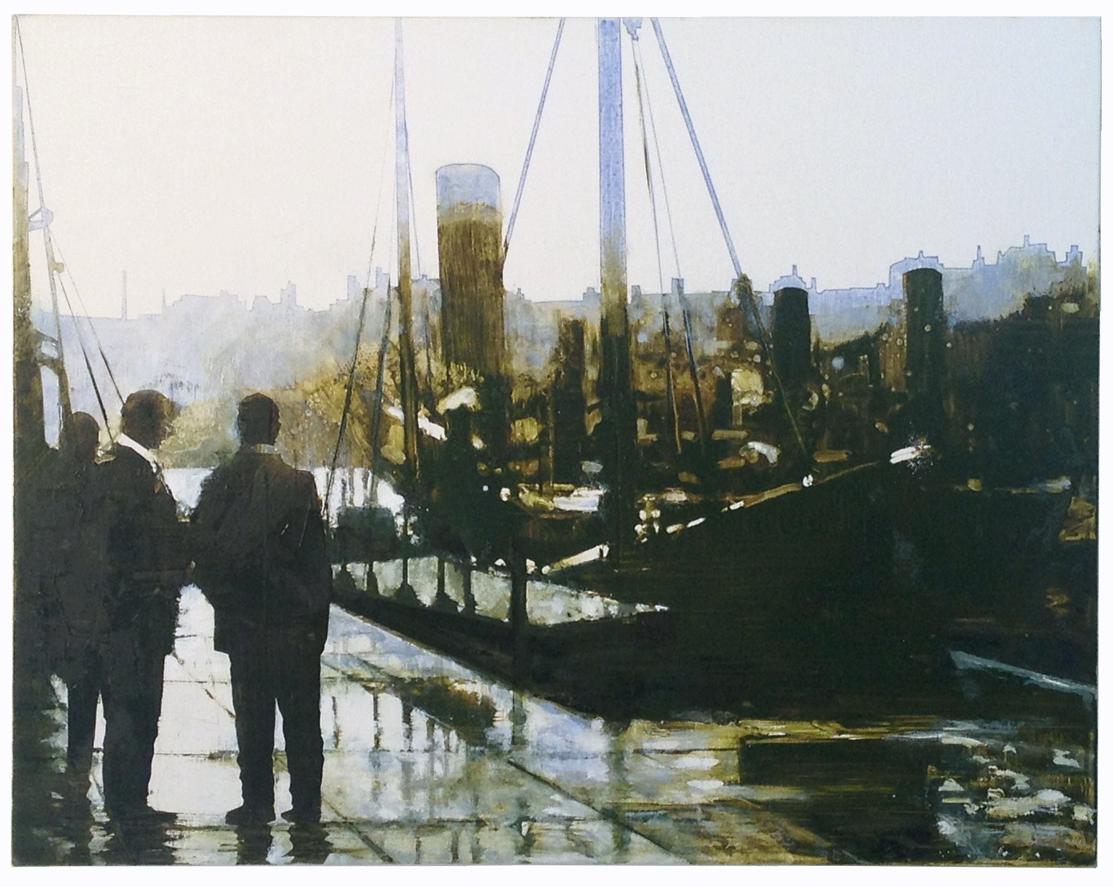  Dock 3 18x23inches (45x58cm) Oil on linen 2014 