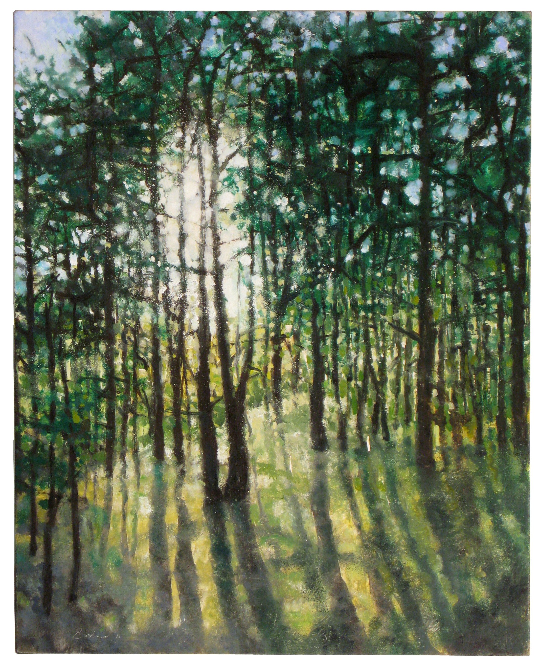  Truro Pines 25x20 inches (63x51cm) Oil on linen 2011 