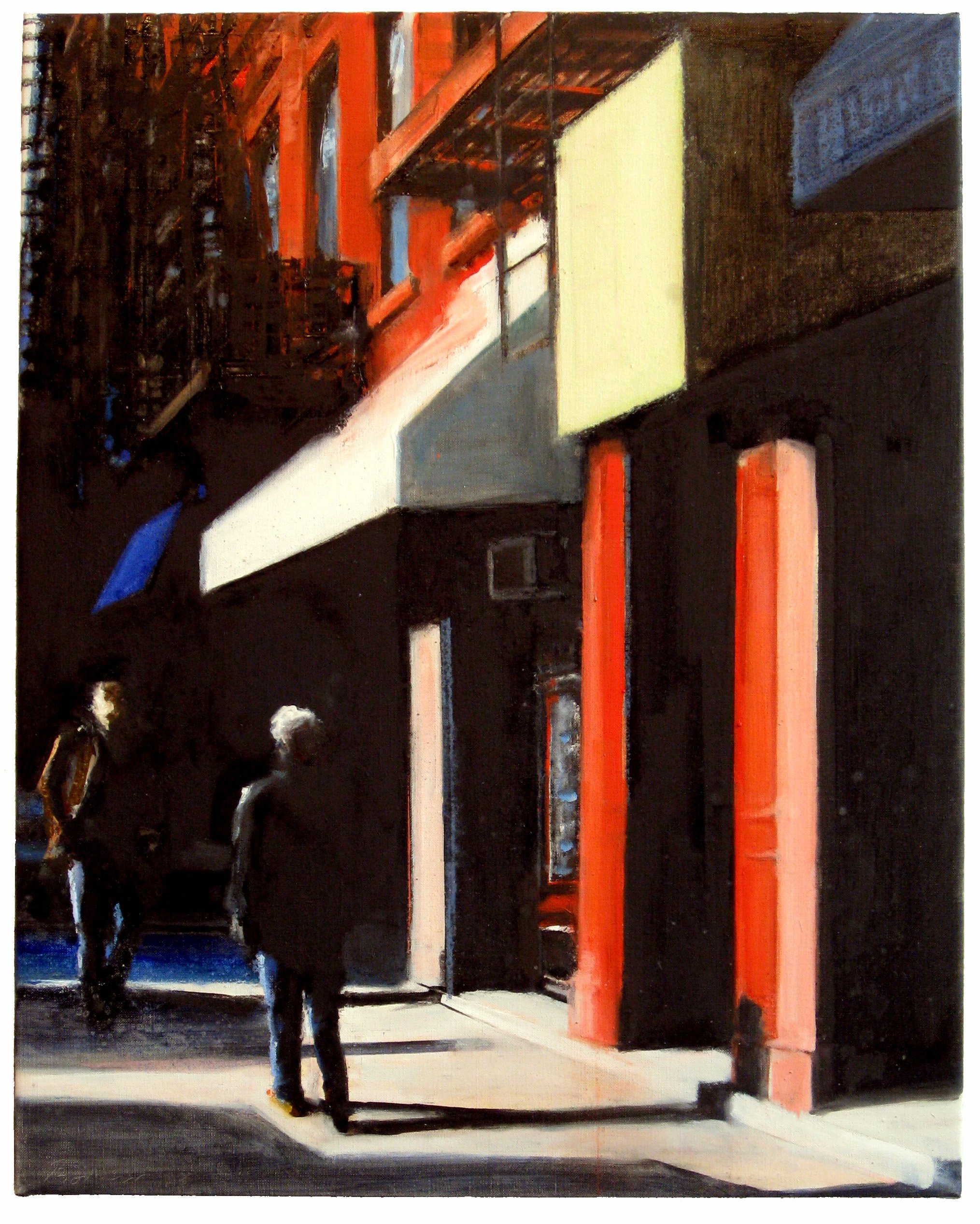  9th Street #1 25x20 inches (63x51cm) Oil on linen 2008 