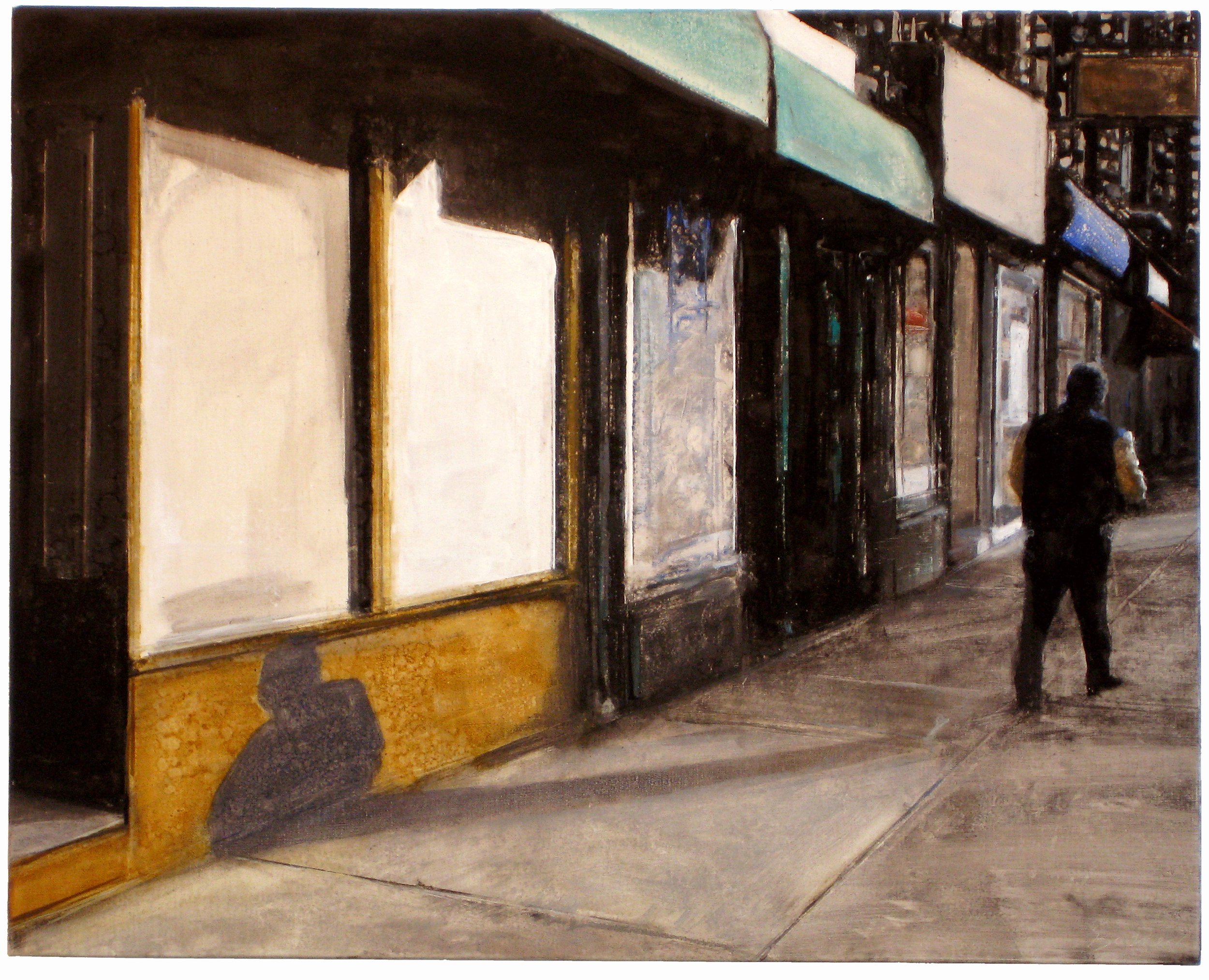  East Village 1 (study) 25x20 inches (51X63cm) Oil on linen 2008 