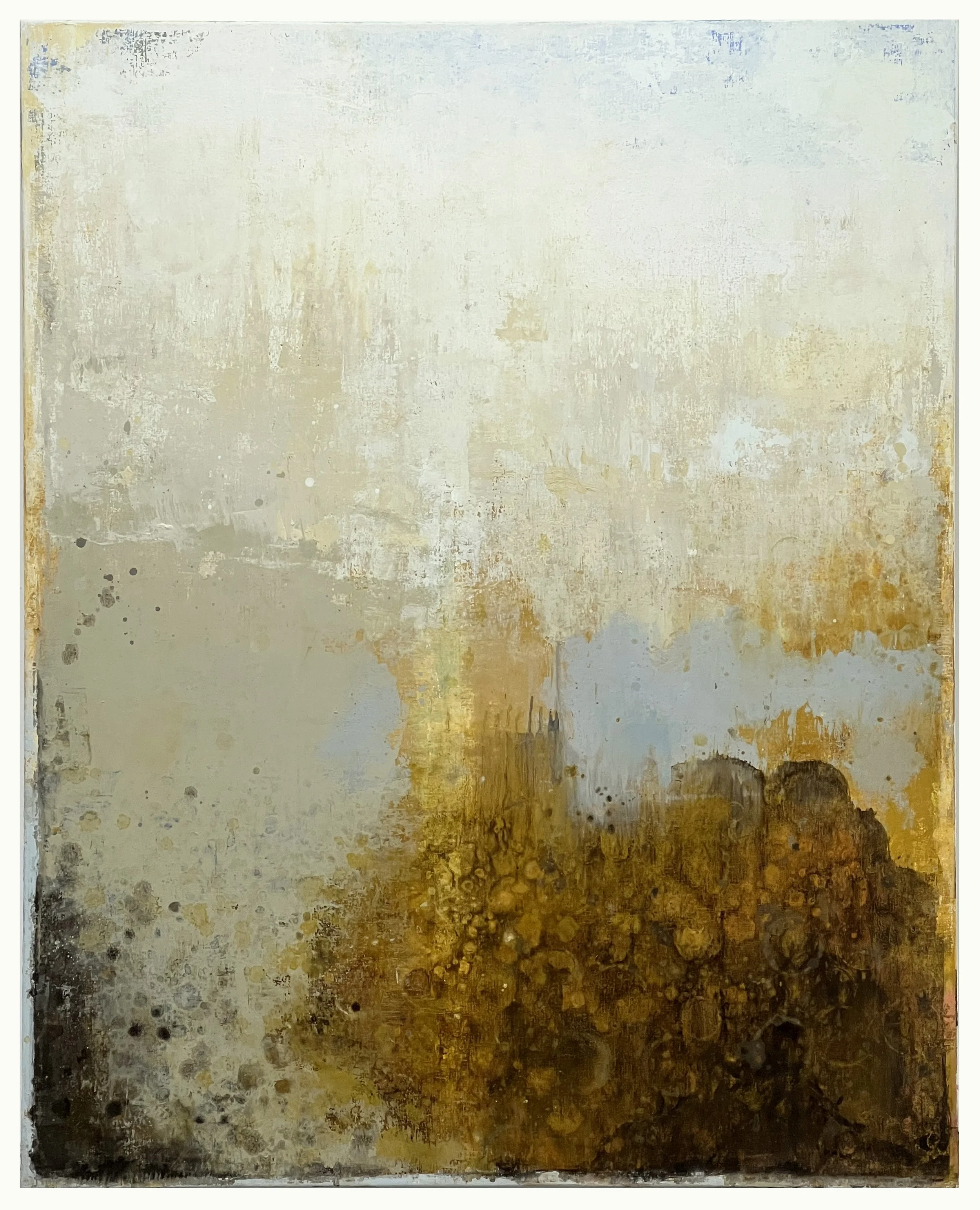  Trace 3 59 × 47 in 150 × 120 cm Oil and acrylic on linen 2024 