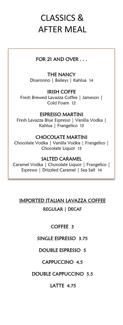 Classics & After Meal — Cotton Hollow Kitchen