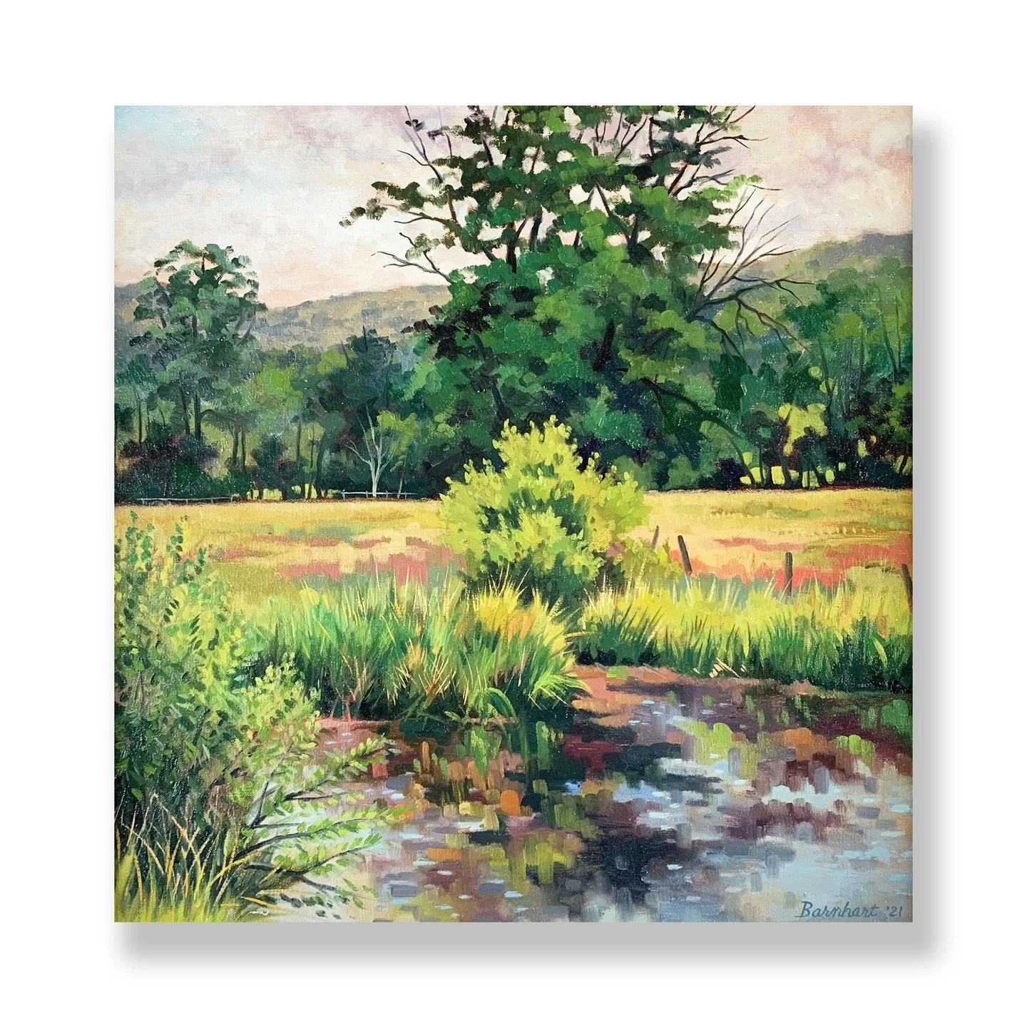 - &ldquo;Waynesboro Landscape&rdquo; - Original oil by Jeff Barnhart
Visit or contact our gallery for availability.

Wallspace Galley &amp; Framing
1769 Lincoln Way East
Chambersburg, PA 17202
717-264-7210

wallspace.com