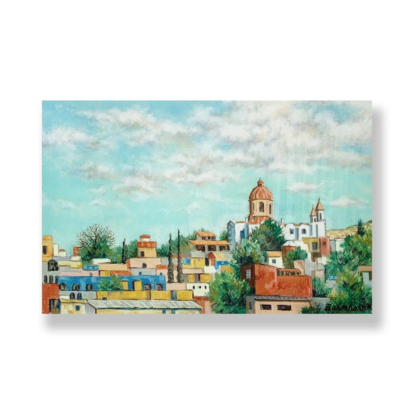 - &ldquo;Dome with Rooftops&rdquo; - Original pastel by Jeff Barnhart
Visit or contact our gallery for availability.

Wallspace Galley &amp; Framing
1769 Lincoln Way East
Chambersburg, PA 17202
717-264-7210

wallspace.com