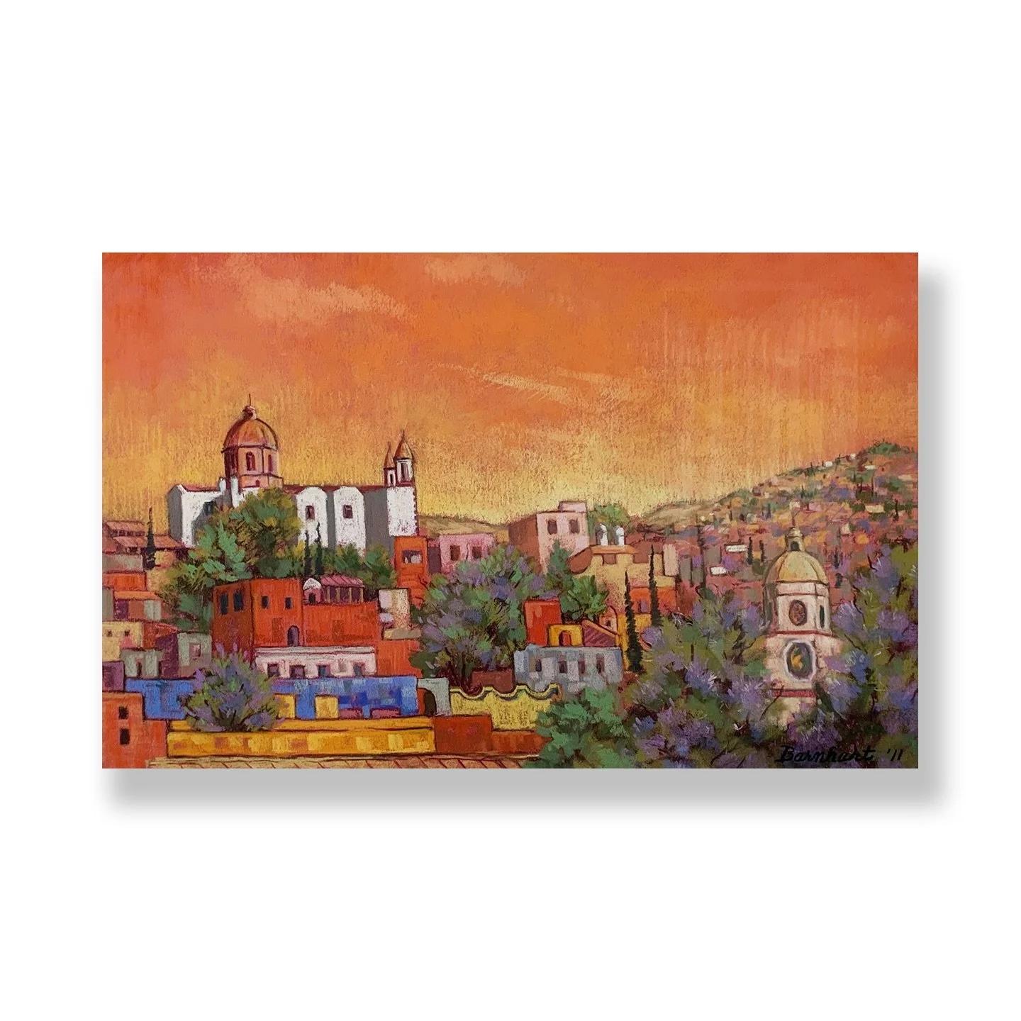 - &ldquo;Village at Sunset, Mexico&rdquo; - Original pastel by Jeff Barnhart
Visit or contact our gallery for availability.

Wallspace Galley &amp; Framing
1769 Lincoln Way East
Chambersburg, PA 17202
717-264-7210

wallspace.com