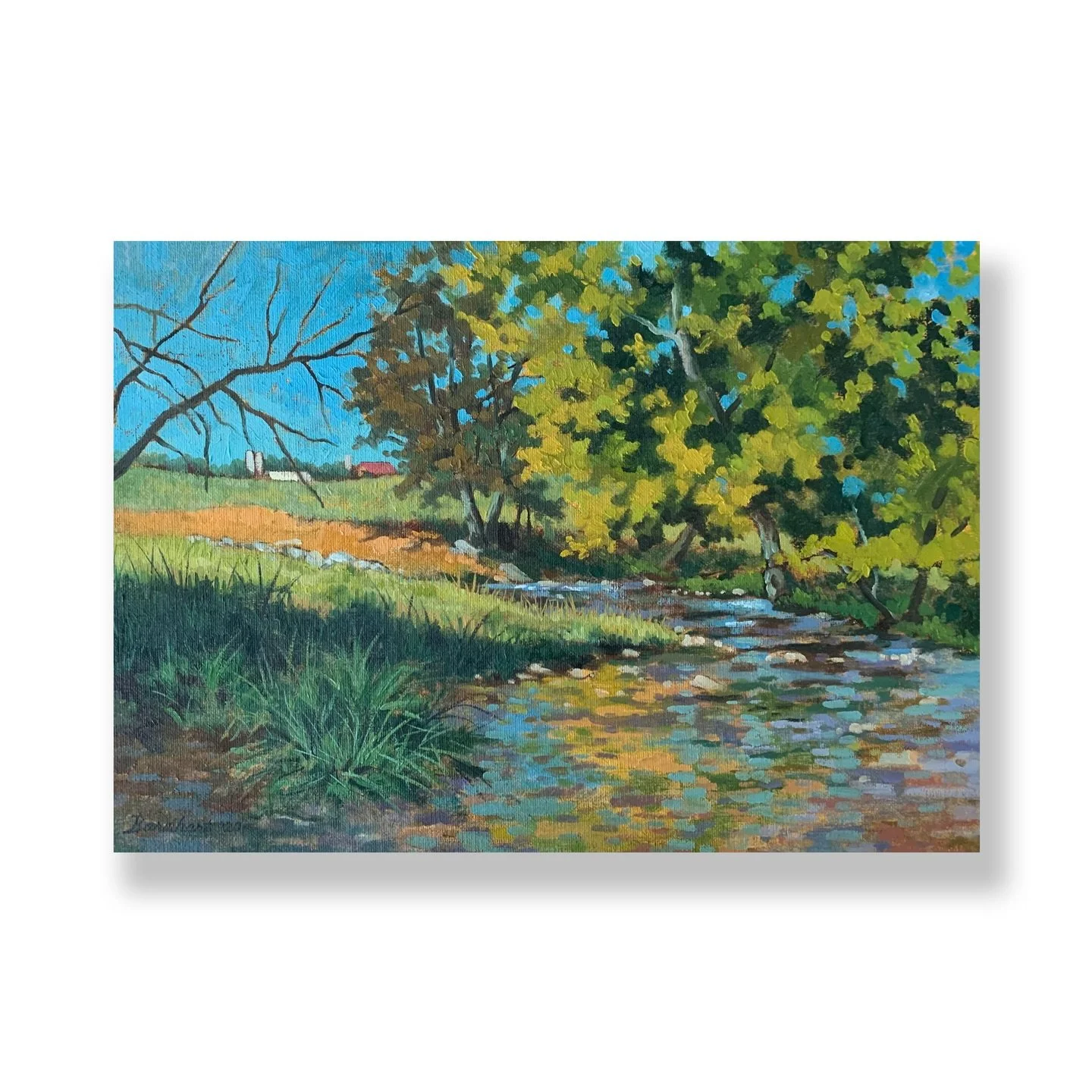 - &ldquo;Country Creek&rdquo; - Original oil by Jeff Barnhart
Visit or contact our gallery for availability.
Wallspace Galley &amp; Framing
1769 Lincoln Way East
Chambersburg, PA 17202
717-264-7210
wallspace.com