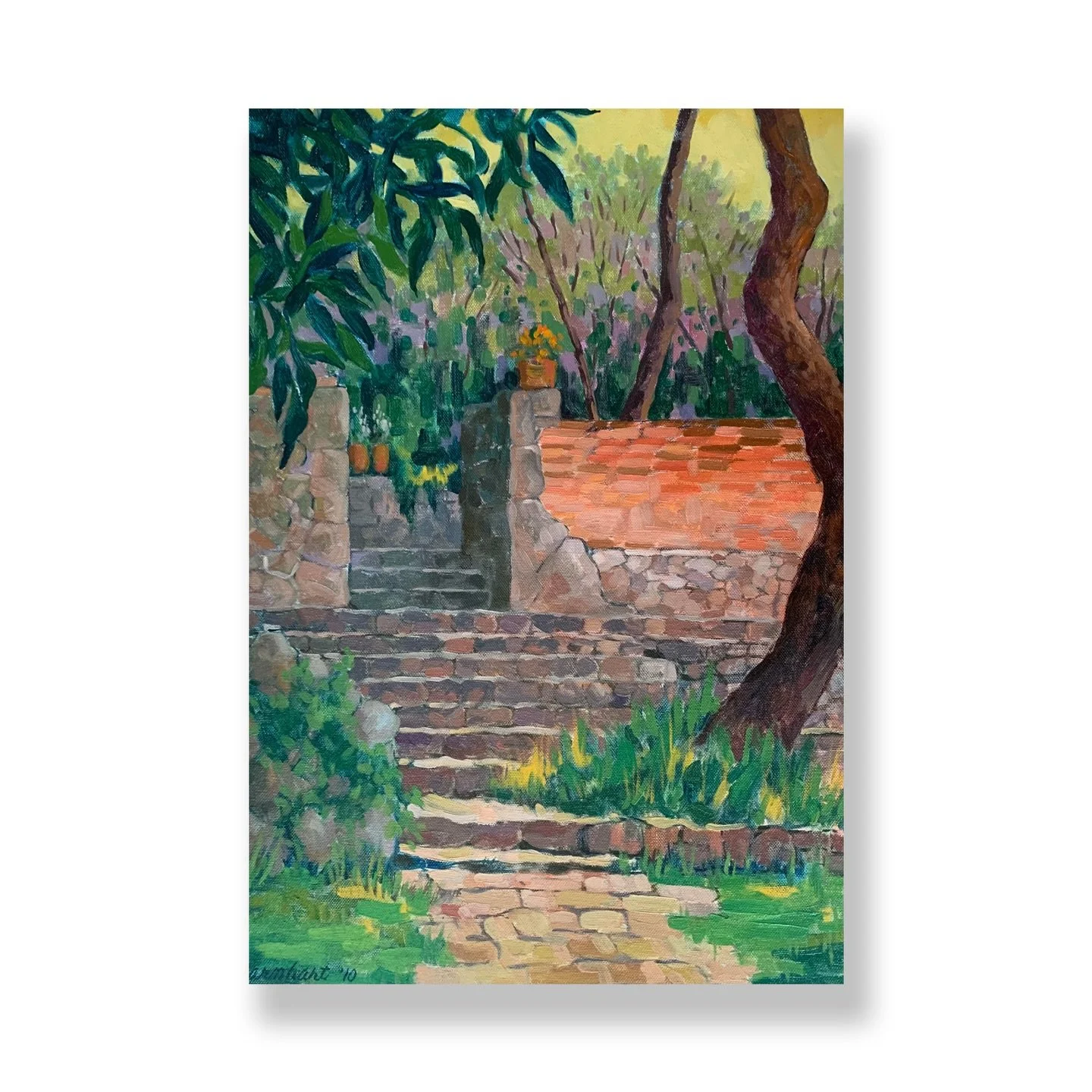 - &ldquo;Hidden Walkway&rdquo; - Original oil by Jeff Barnhart
Visit or contact our gallery for availability.
Wallspace Galley &amp; Framing
1769 Lincoln Way East
Chambersburg, PA 17202
717-264-7210
wallspace.com