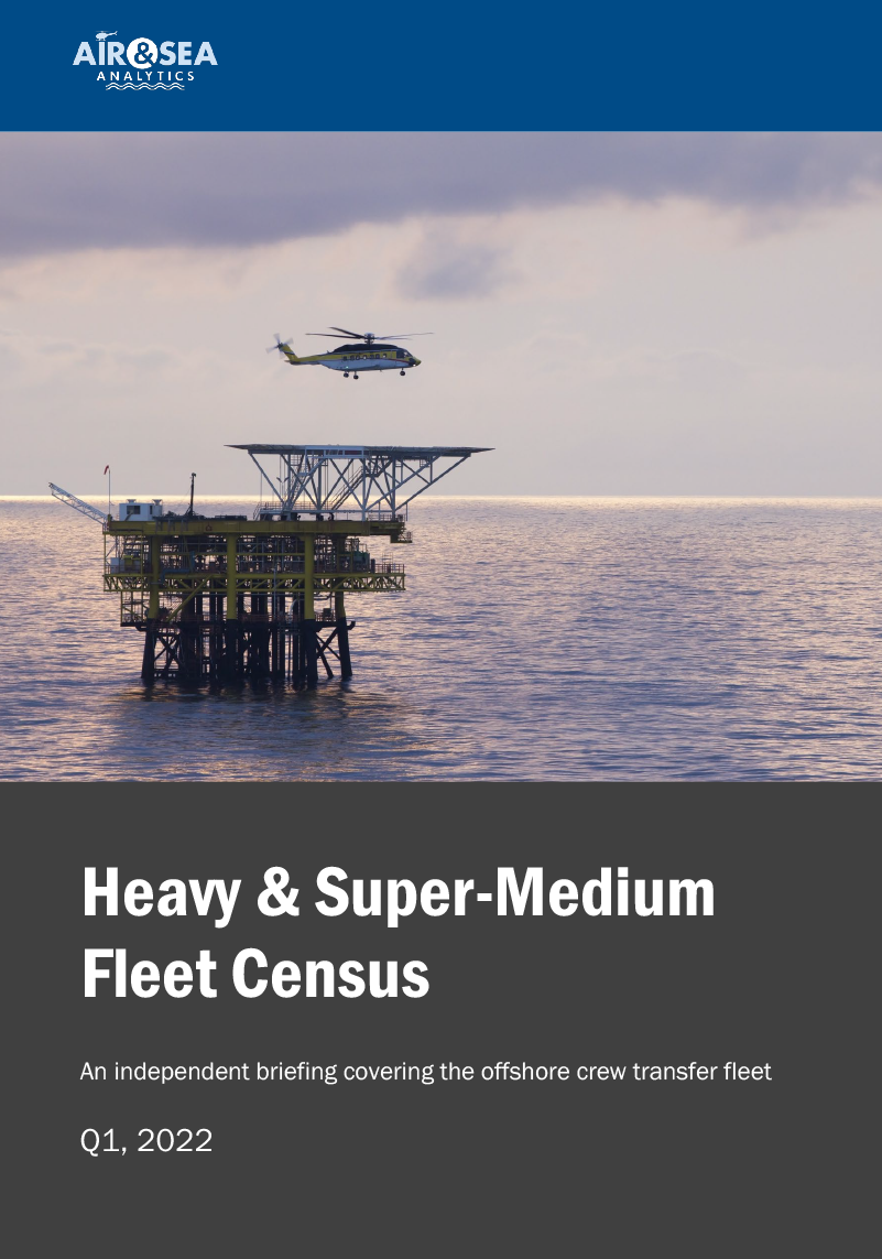 Heavy & Super-Medium Offshore Fleet Census - Q1 2022