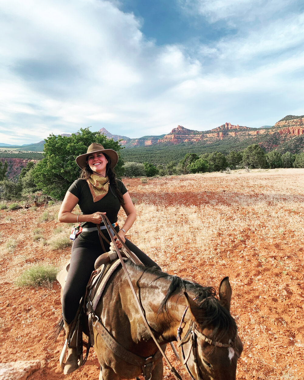  Me in my happy place at Zion Wright Family Ranch - Photo by Erin Shaw 