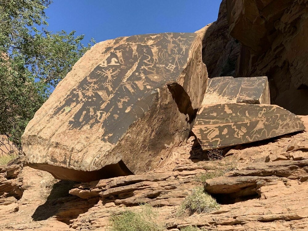  Petroglyphs on the Mill Creek Trail - Photo from AllTrails.com 