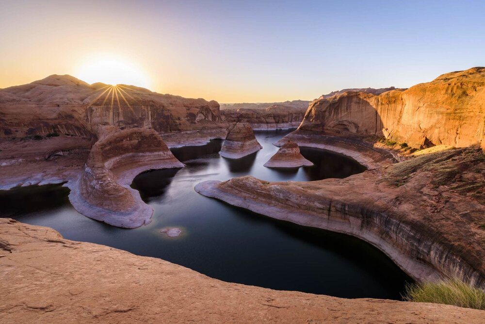  Backpacking destination at Reflection Canyon - Photo from AllTrails.com 