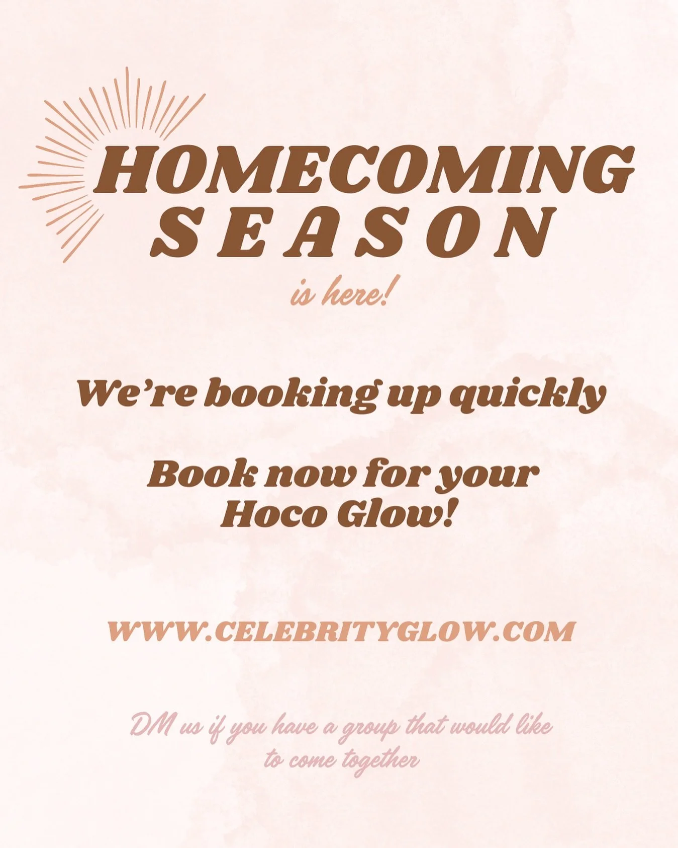 it&rsquo;s that time of year! book now using the link in our bio 🔗☀️